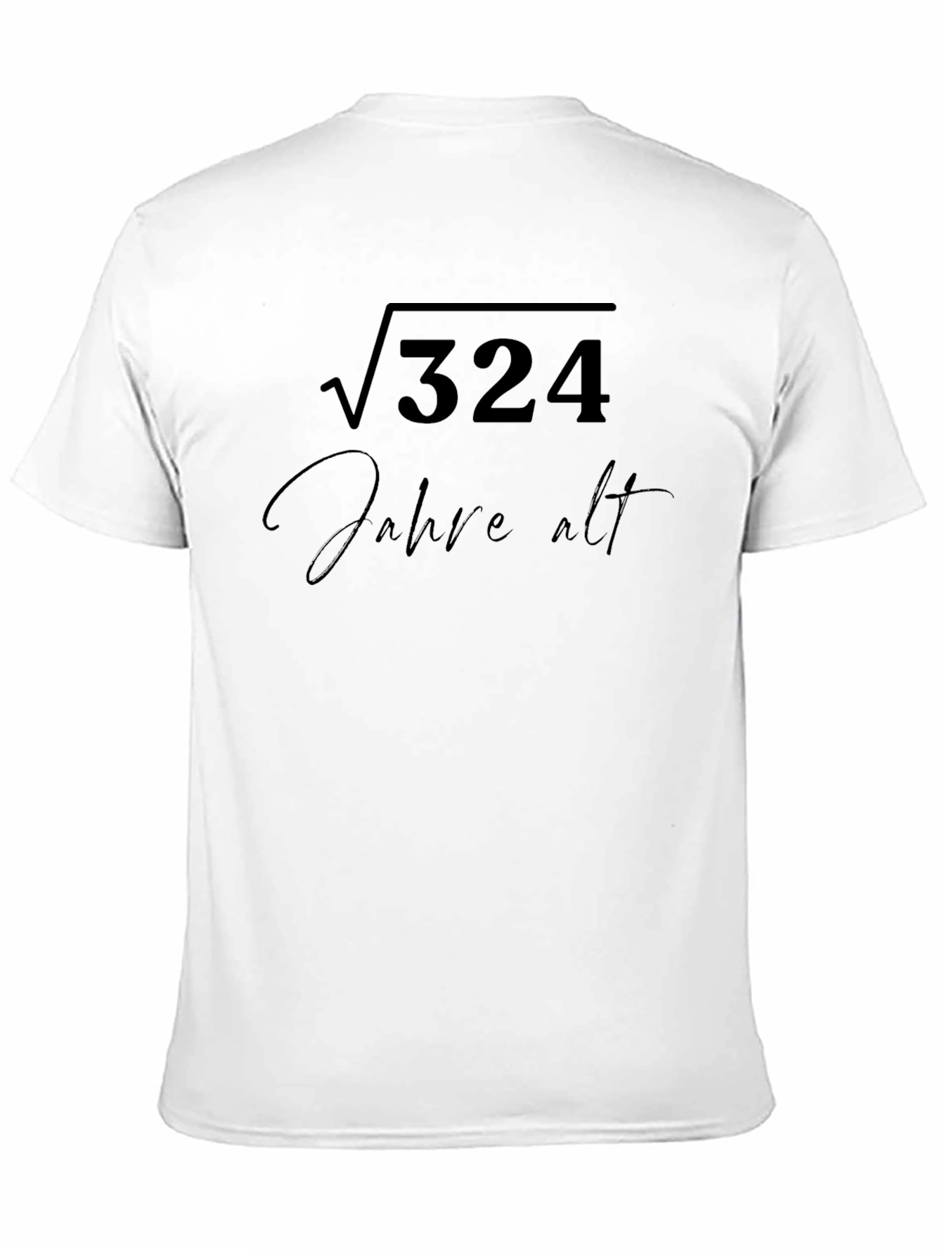 Black Funny 18th Birthday T-Shirt √324 Jahre Alt Eighteen Year Old view 11