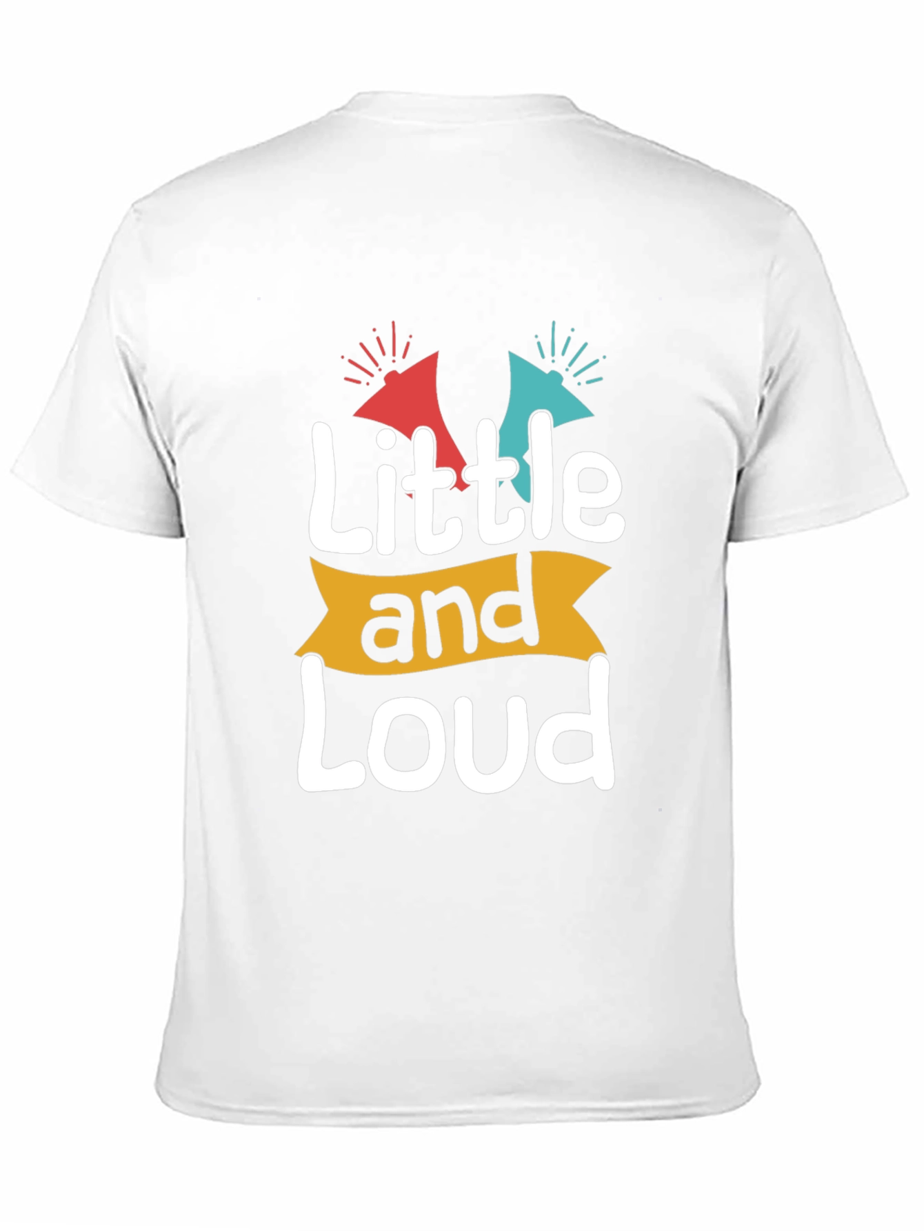 Black Little and Loud Graphic T-Shirt view 11