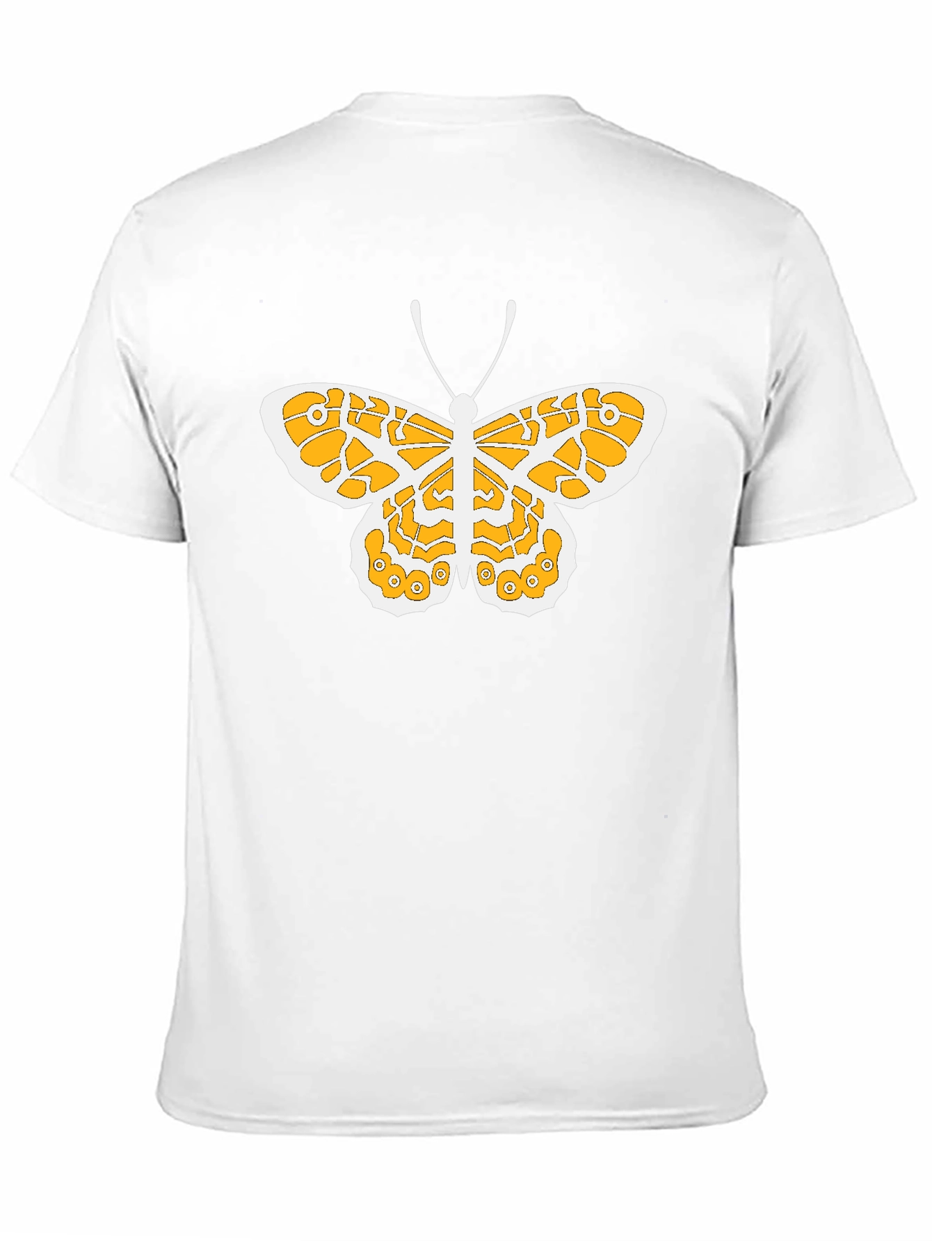 Black Butterfly Graphic Tee - Stylish Men's Black T-Shirt view 11