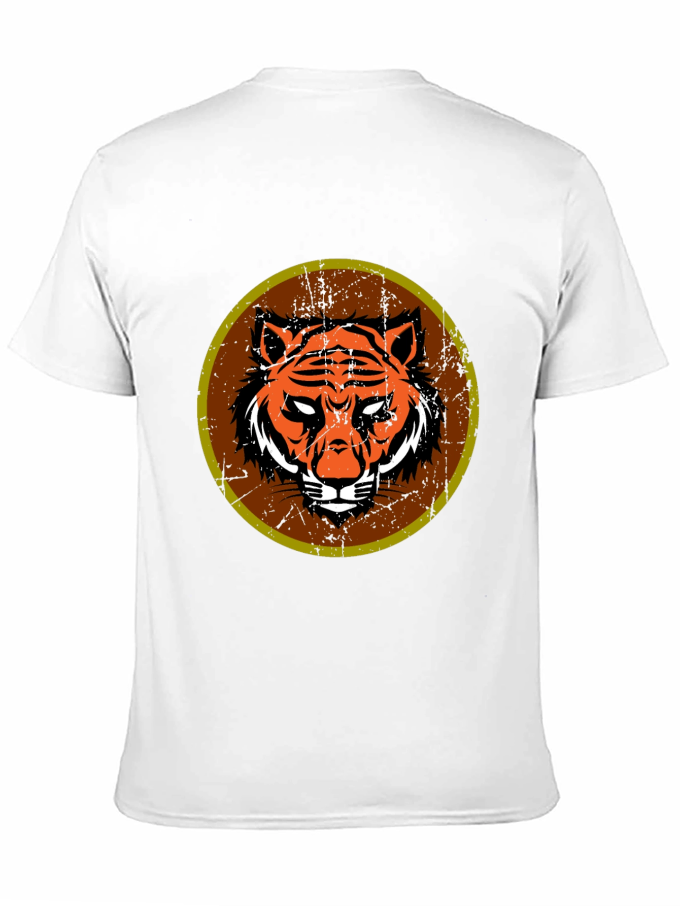 Black Tiger Graphic Tee - Men's Black T-Shirt view 11