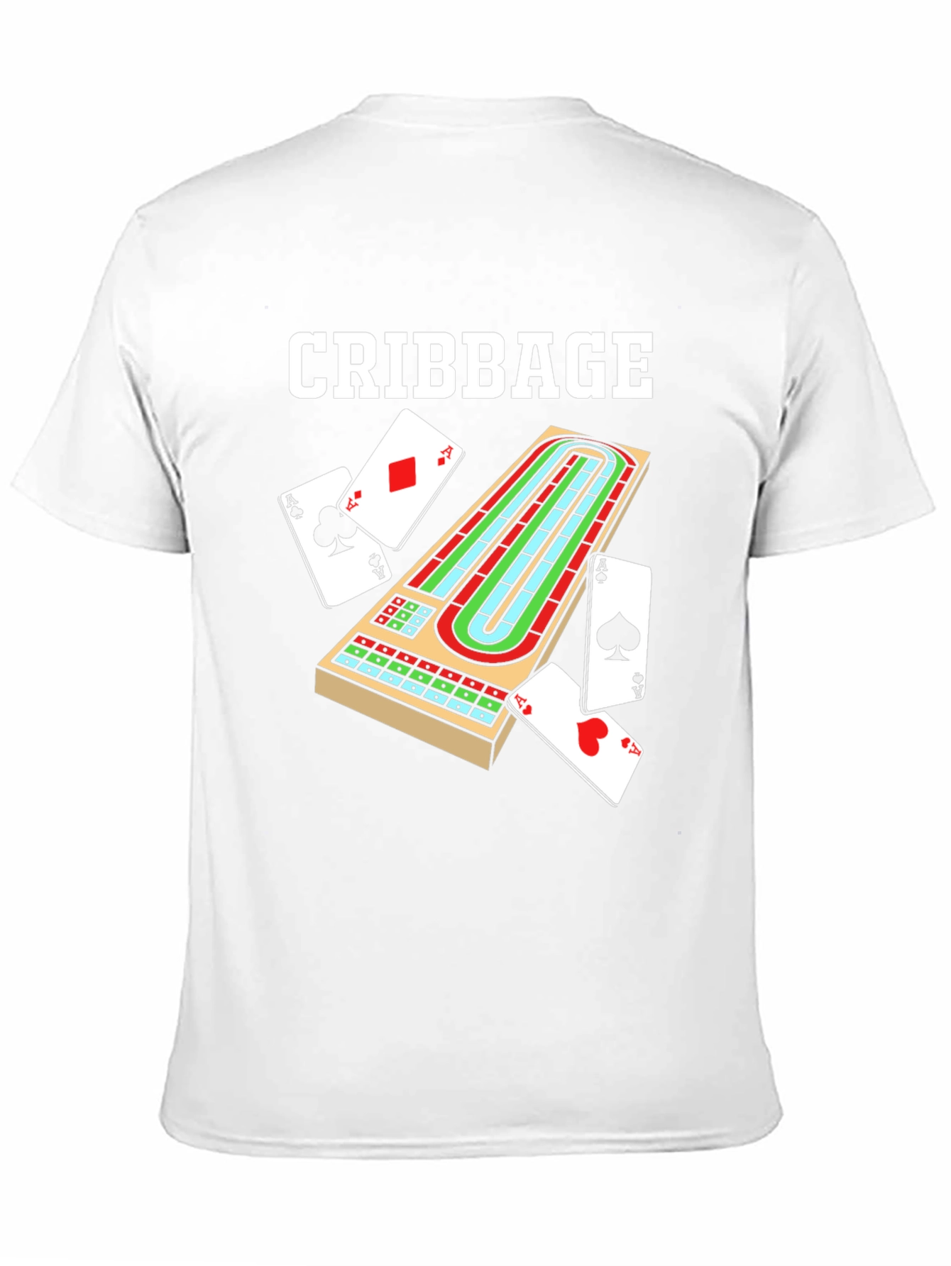 Black Cribbage Board T-Shirt Game Night Apparel view 11