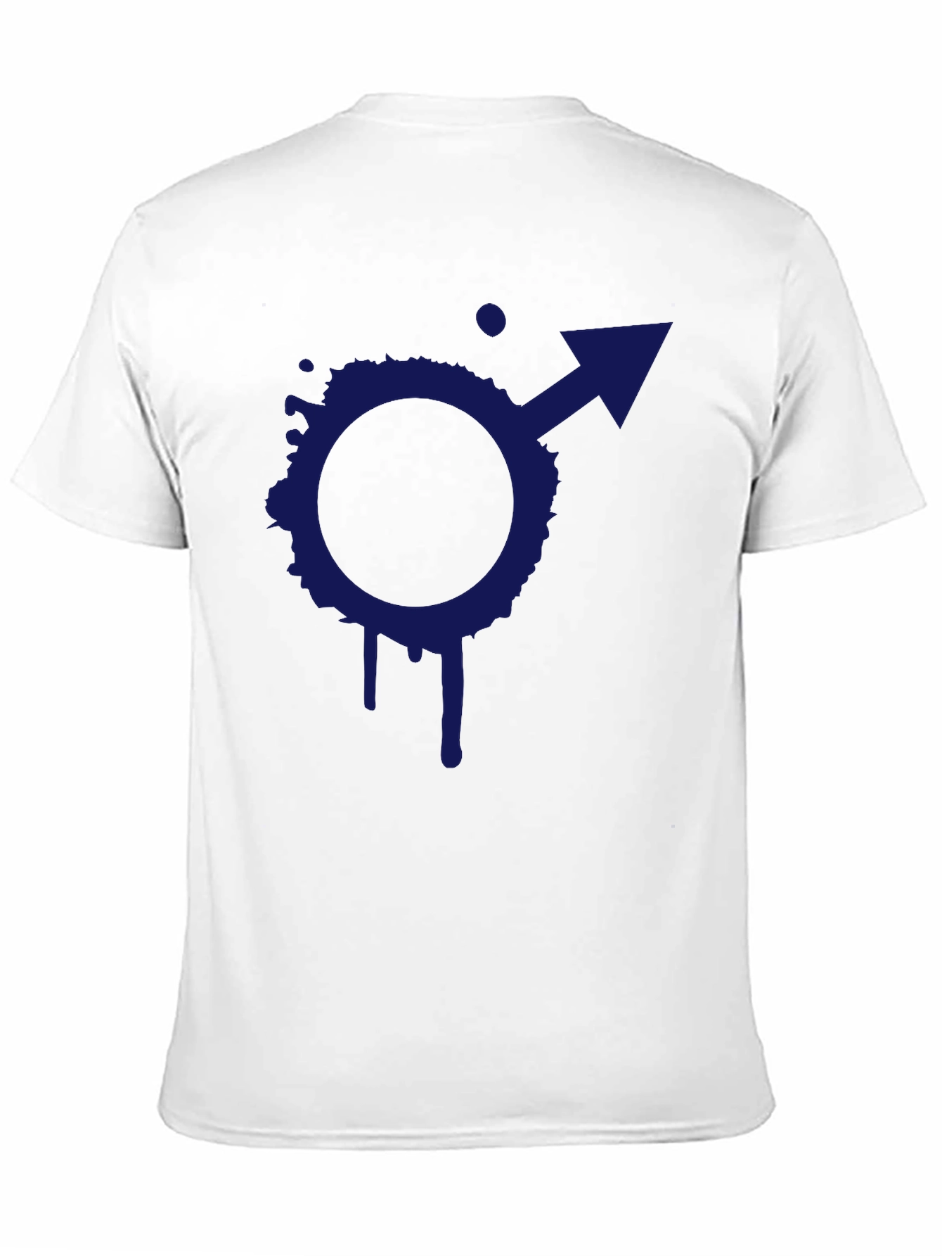 Black Cool Symbol Graphic Black T-Shirt view 11