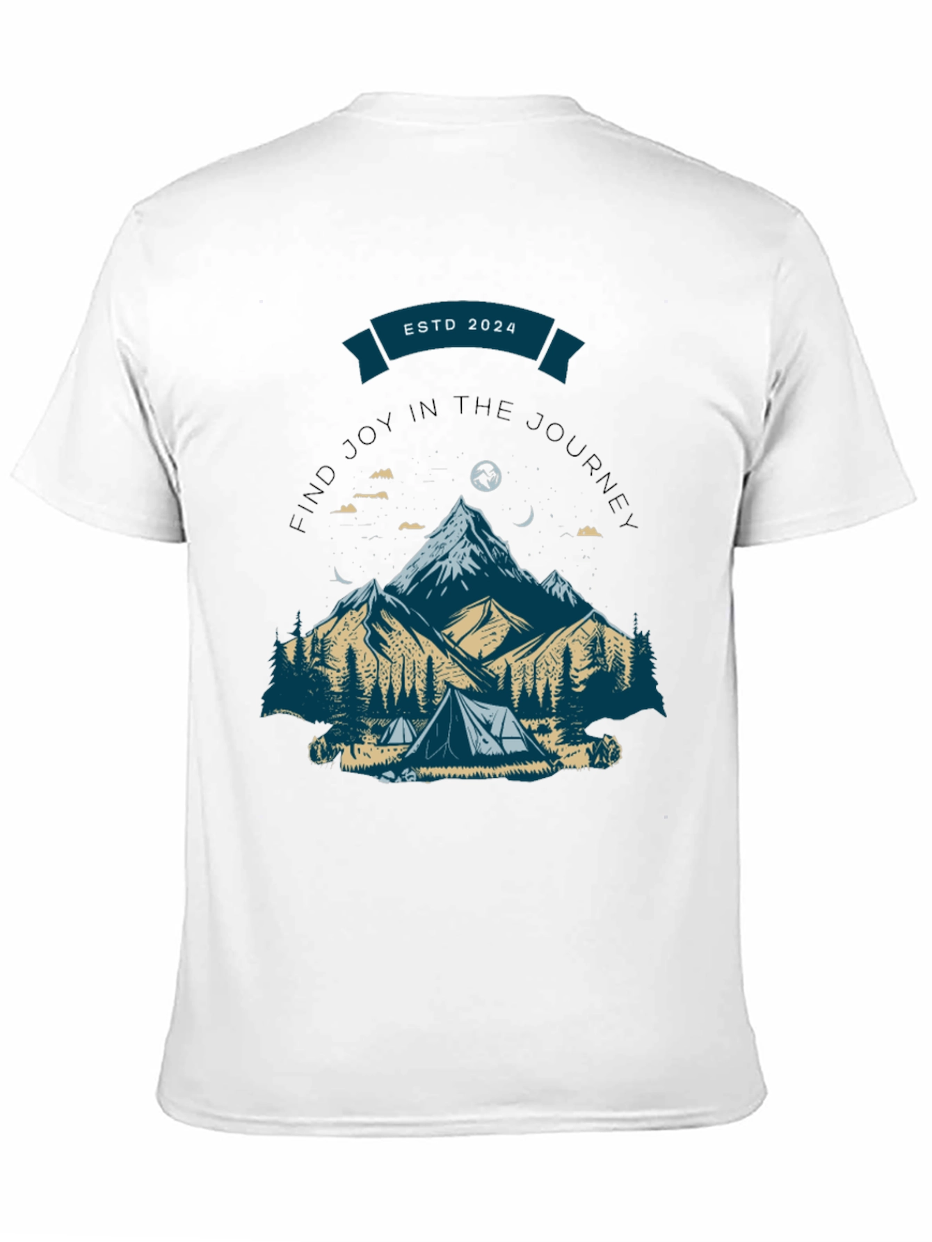 Black Mountain Adventure T-Shirt - Find Joy in the Journey view 11