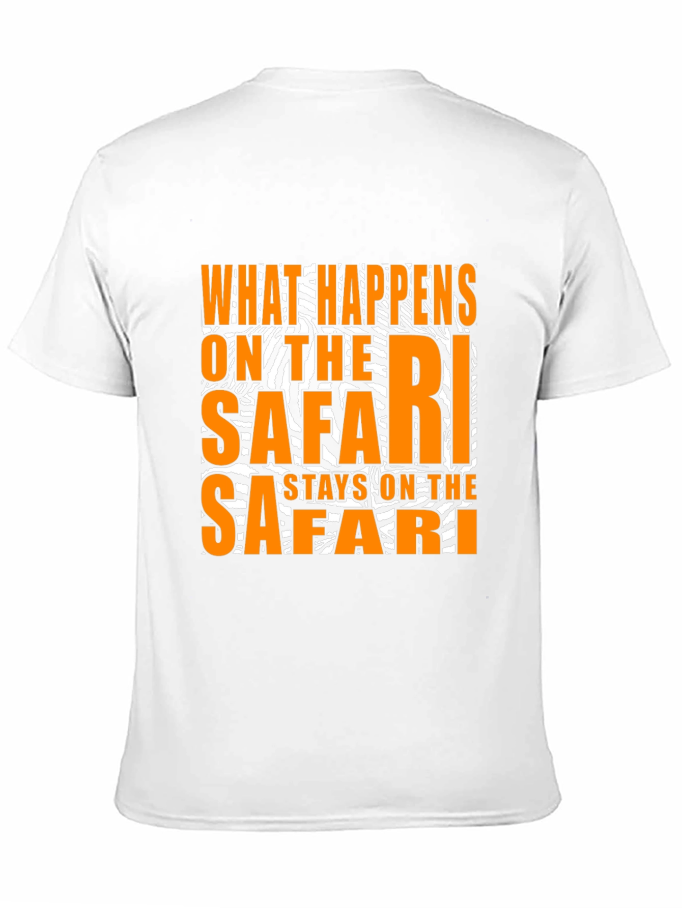Black Safari T-Shirt: What Happens on Safari Stays... view 11