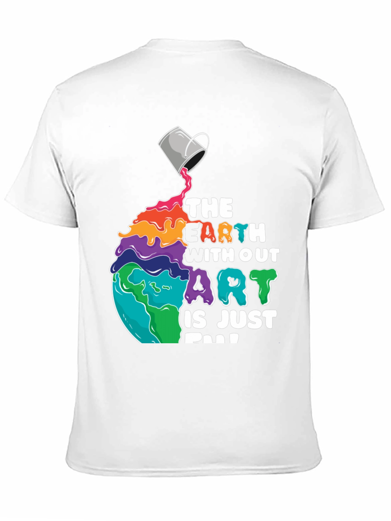 Black Art Lover T-Shirt: The Earth Without Art is Just Eh! view 11