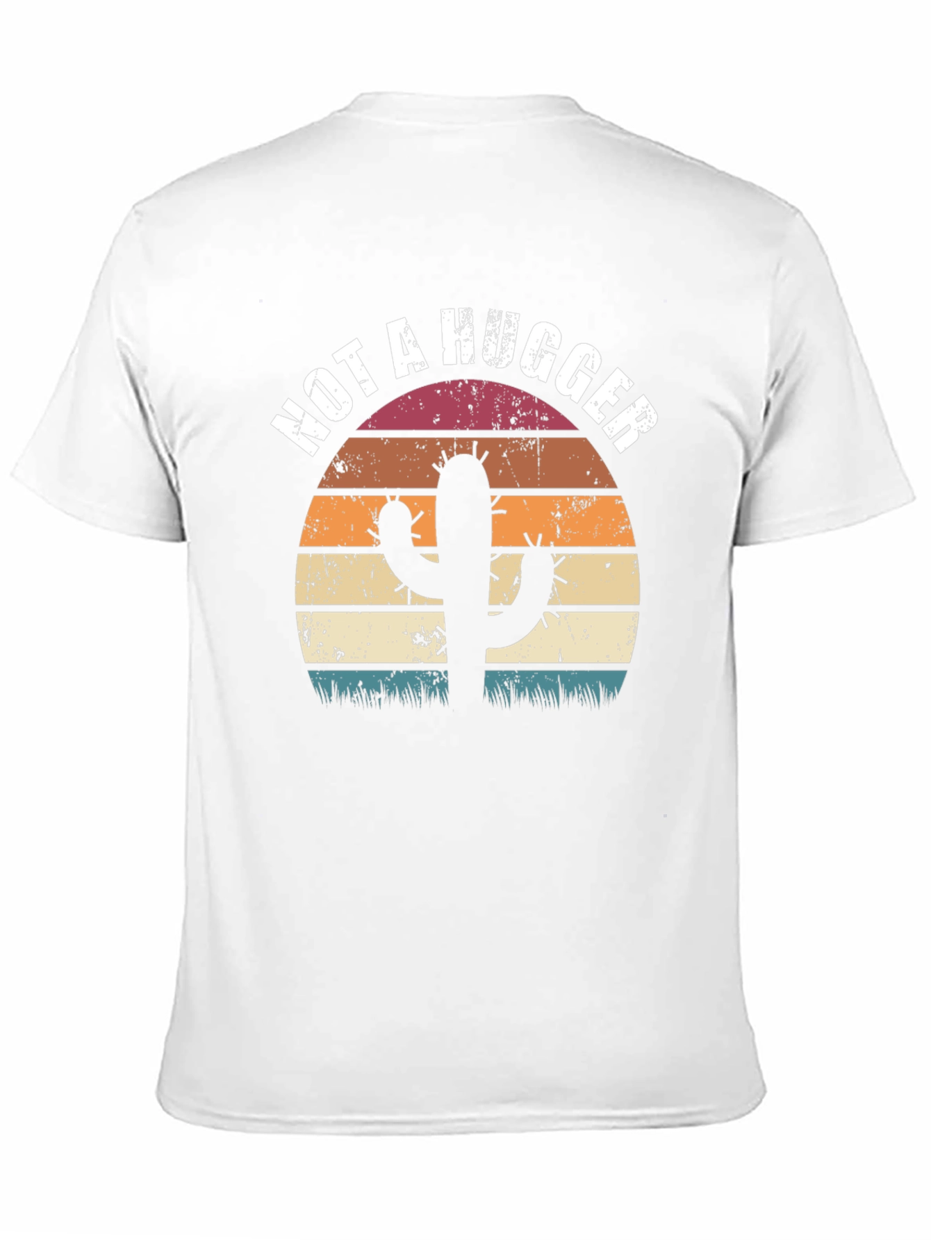 Black Not A Hugger Cactus Graphic Tee view 11