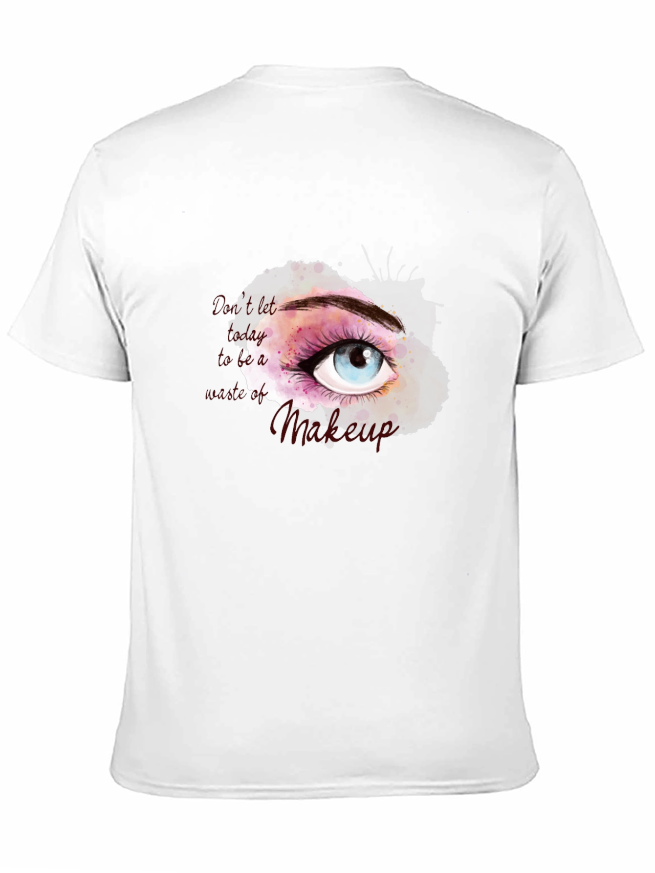 Black Eye Makeup T-Shirt - Stylish Graphic Tee view 11
