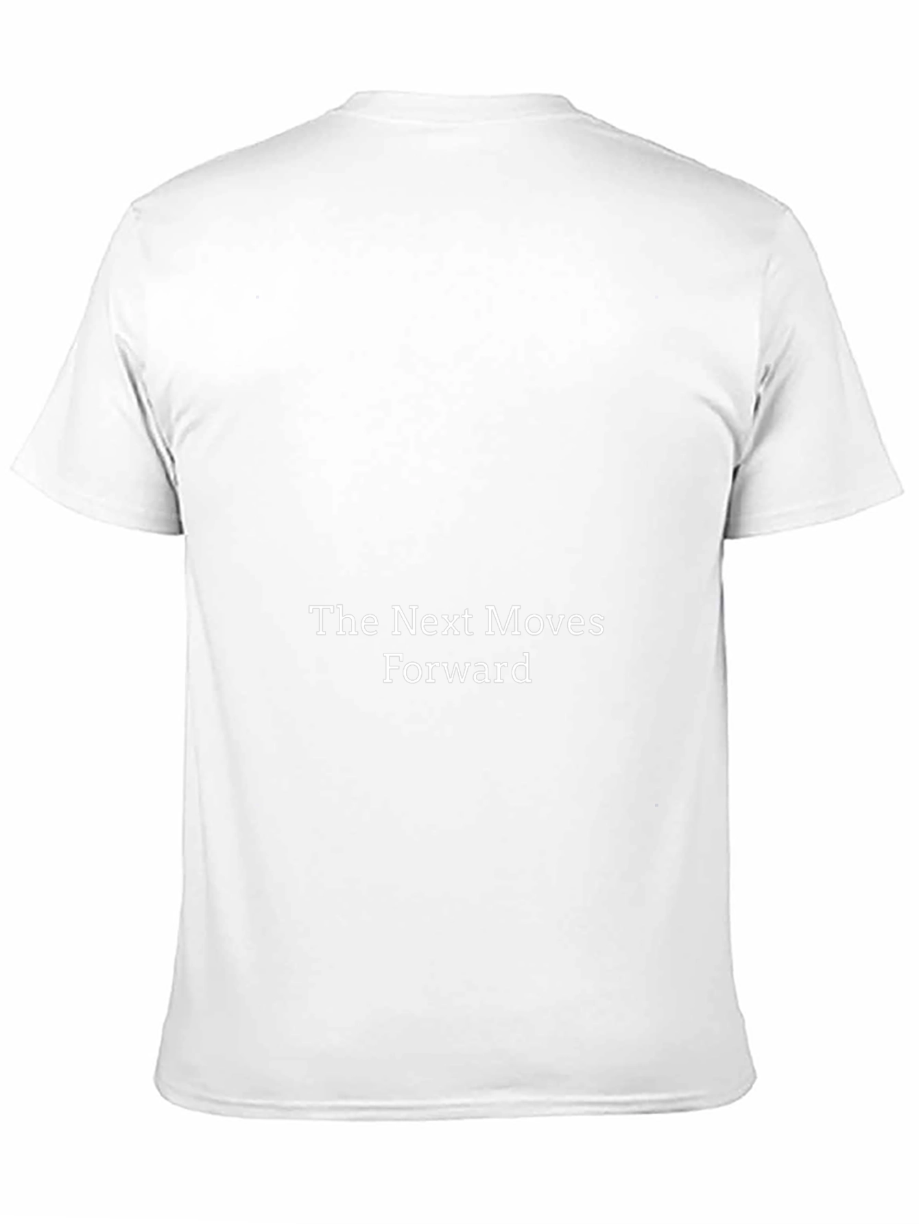 Black The Next Moves Forward T-Shirt - Solid Black view 11