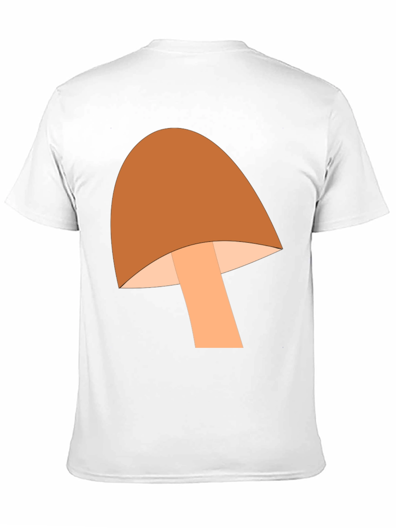 Black Mushroom Graphic Tee - Fun Casual Wear view 11