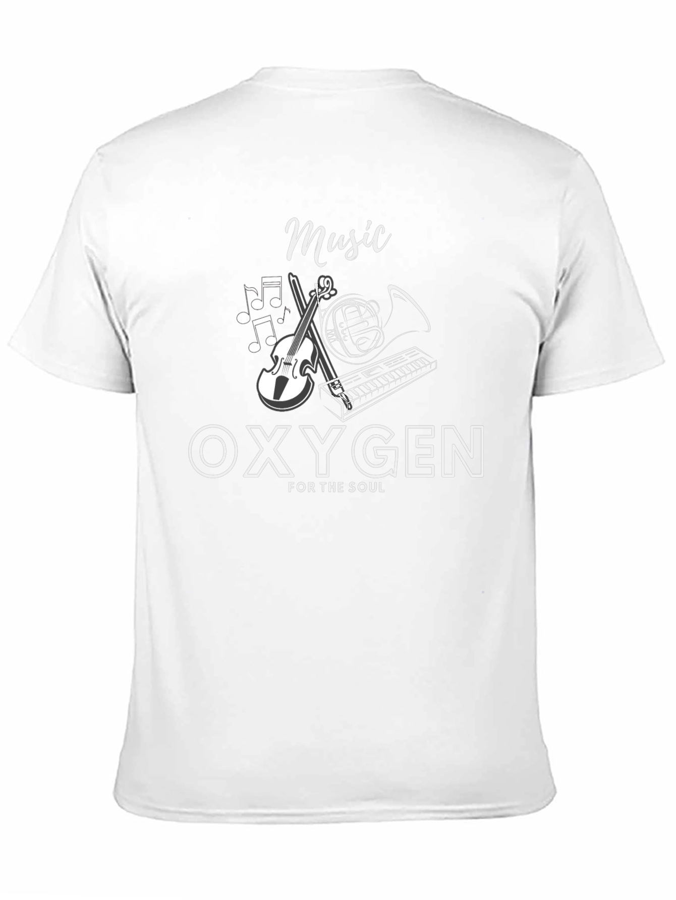 Black Music is Oxygen T-Shirt view 11