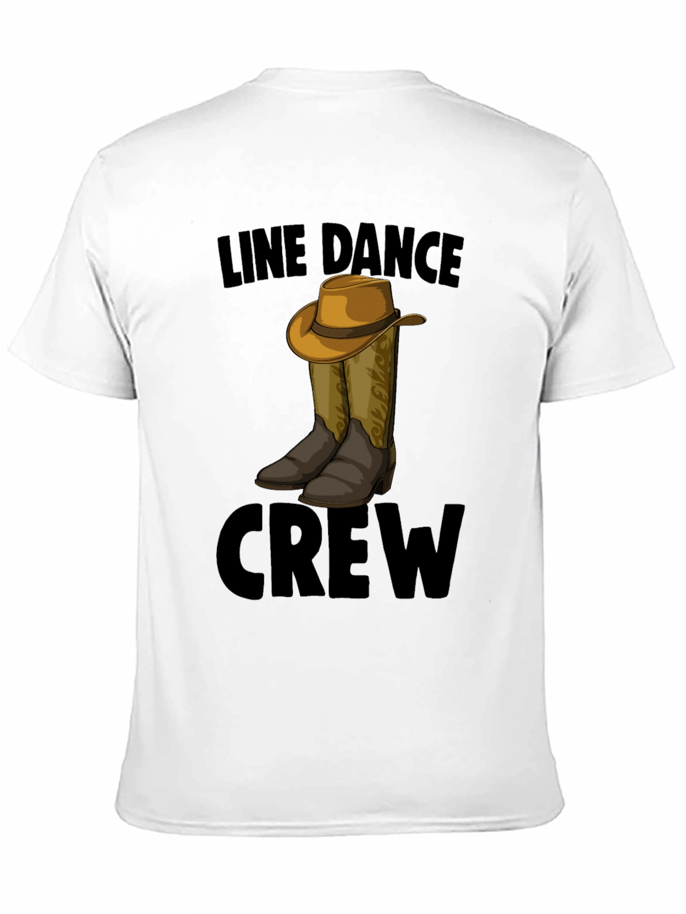 Line Dance Crew T-Shirt - Western Style - 11