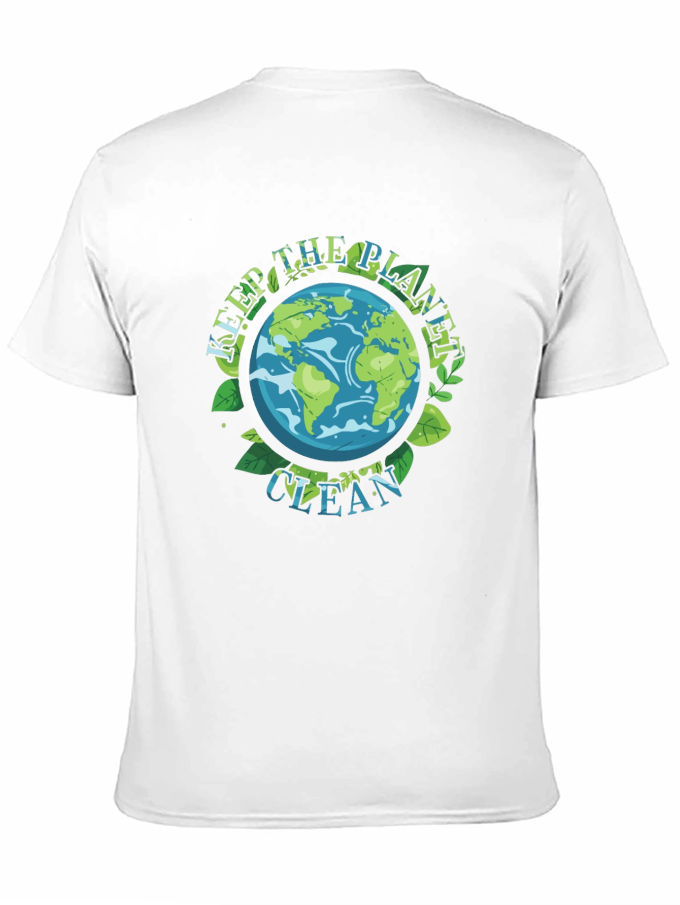 Black Keep The Planet Clean T-Shirt - Earth Day view 11