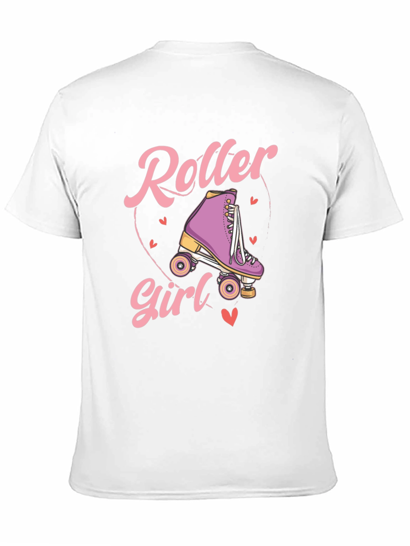 Black Roller Girl Graphic Tee - Skate in Style! view 11