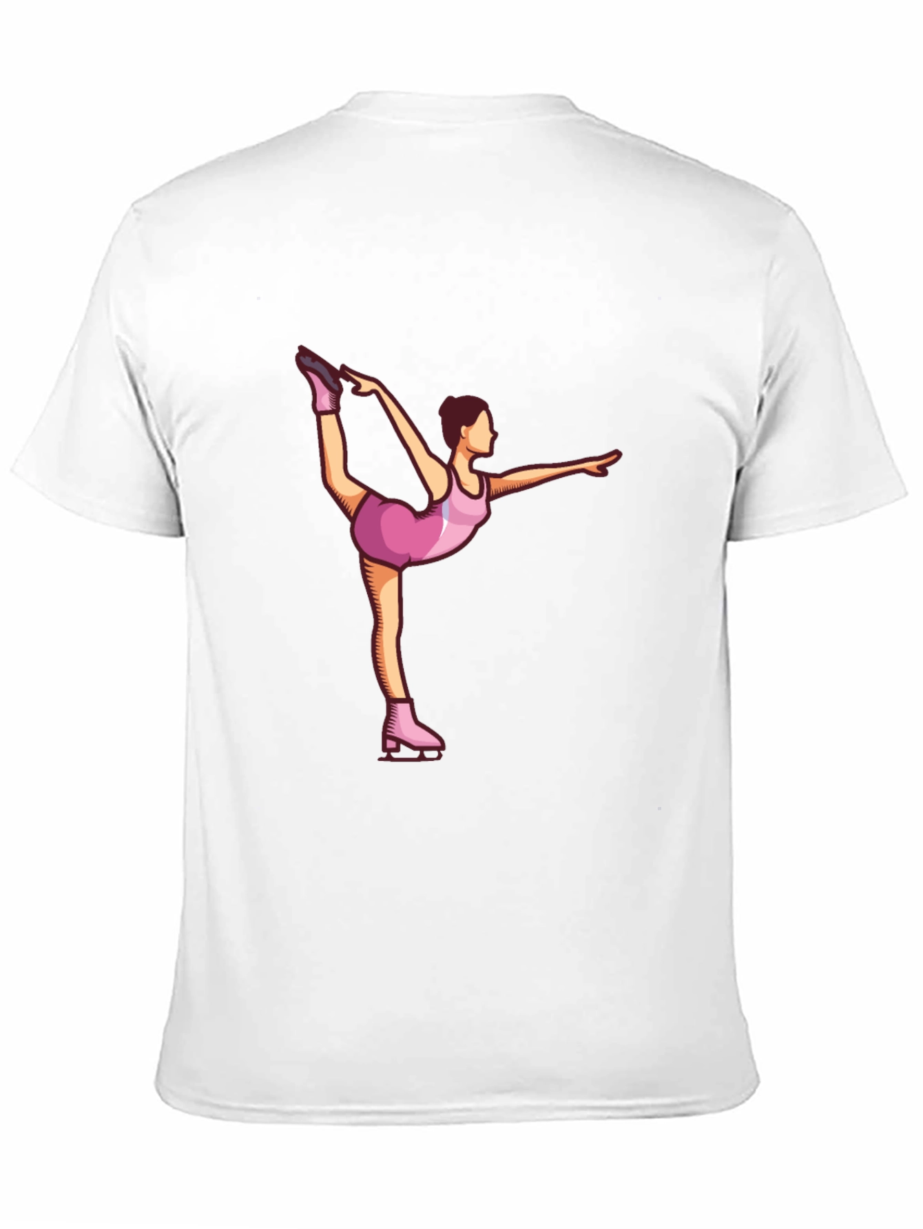 Black Figure Skating Graphic Tee view 11