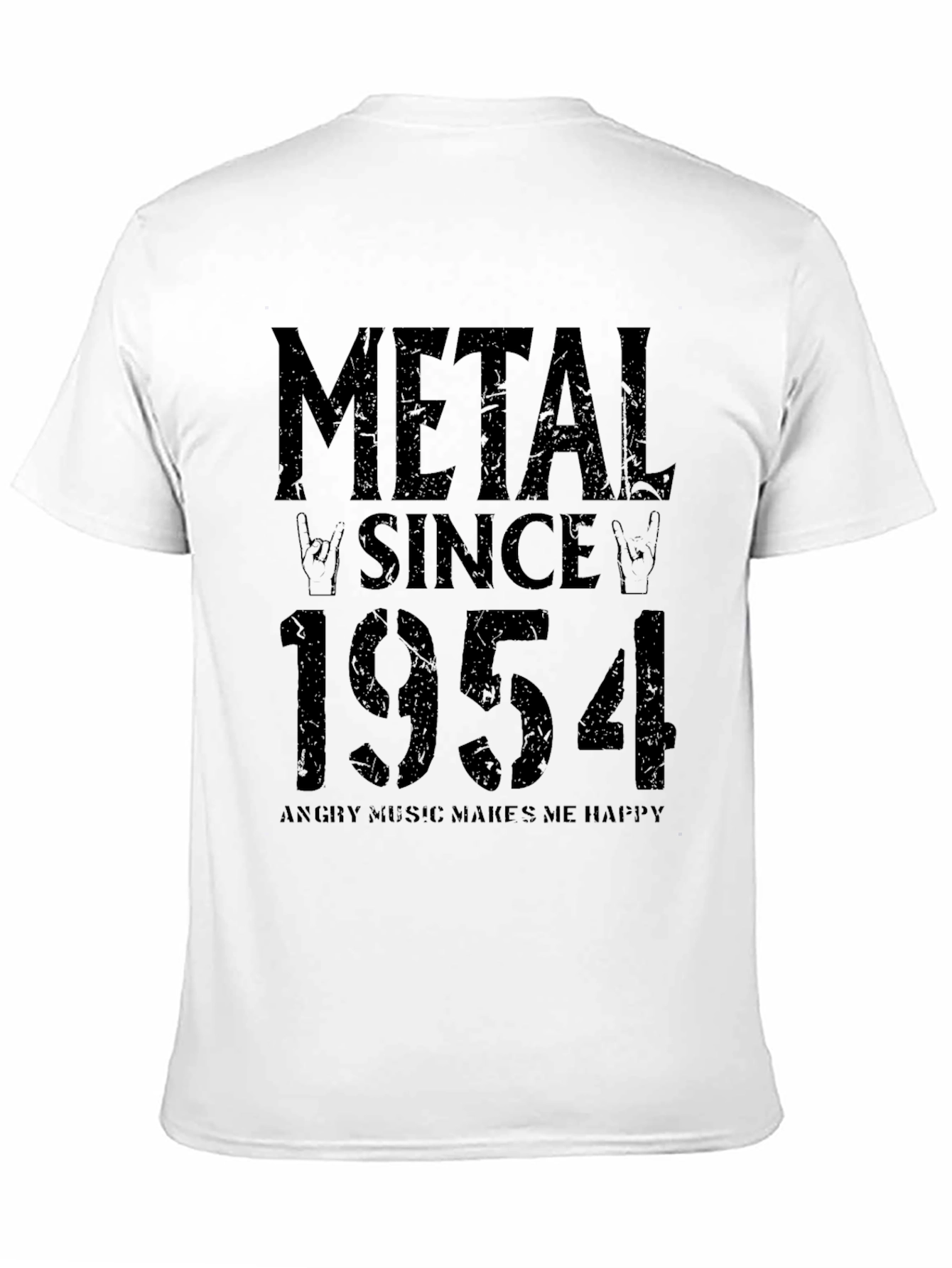 Black Metal Since 1954 Graphic Tee view 11