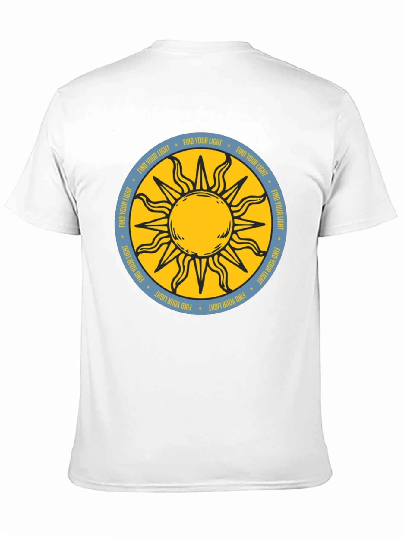 Black Find Your Light Sun Graphic Tee view 11
