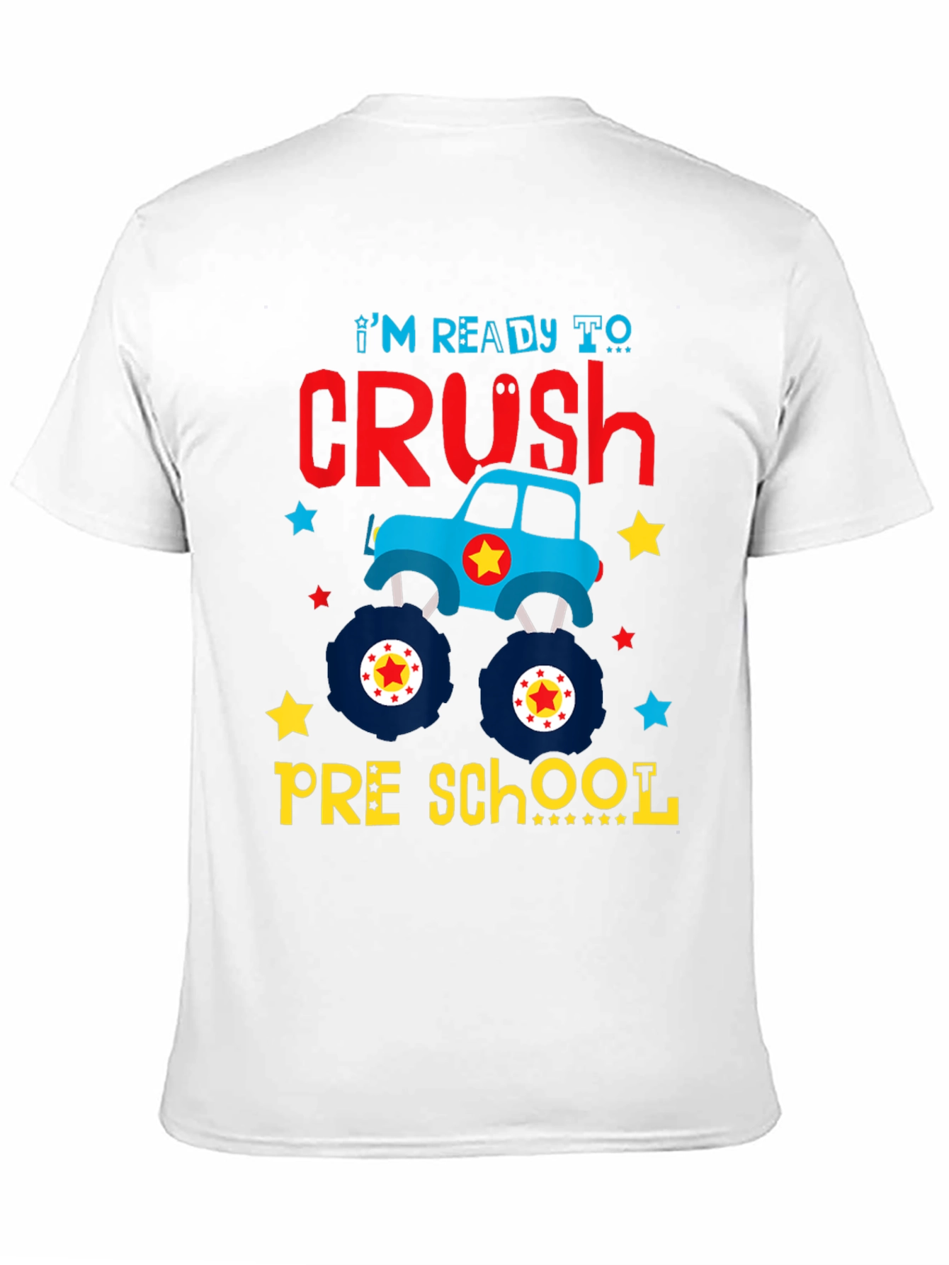 Crush Preschool Monster Truck T-Shirt - 11