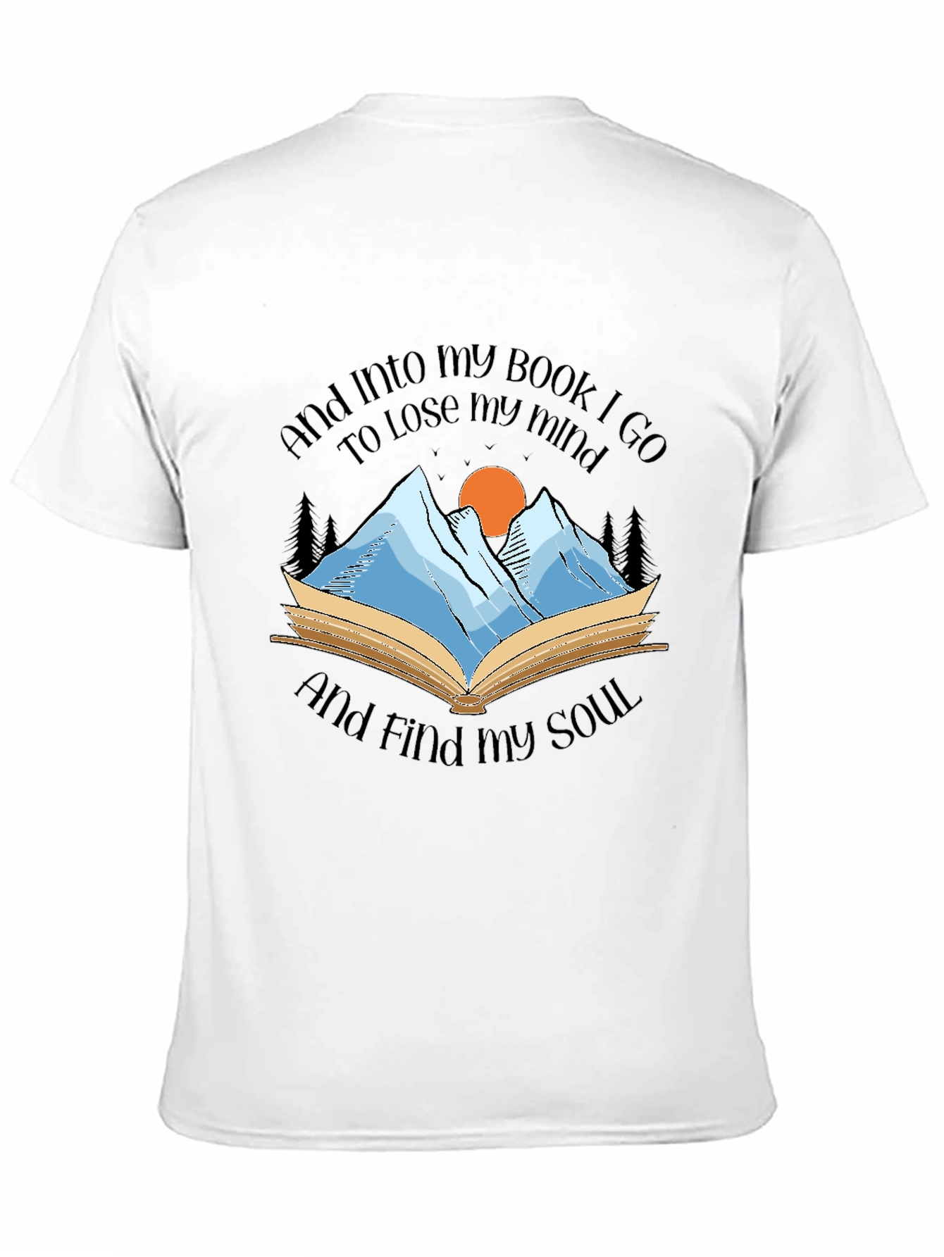 Black Book Lover Tee: Lose Your Mind, Find Your Soul view 11