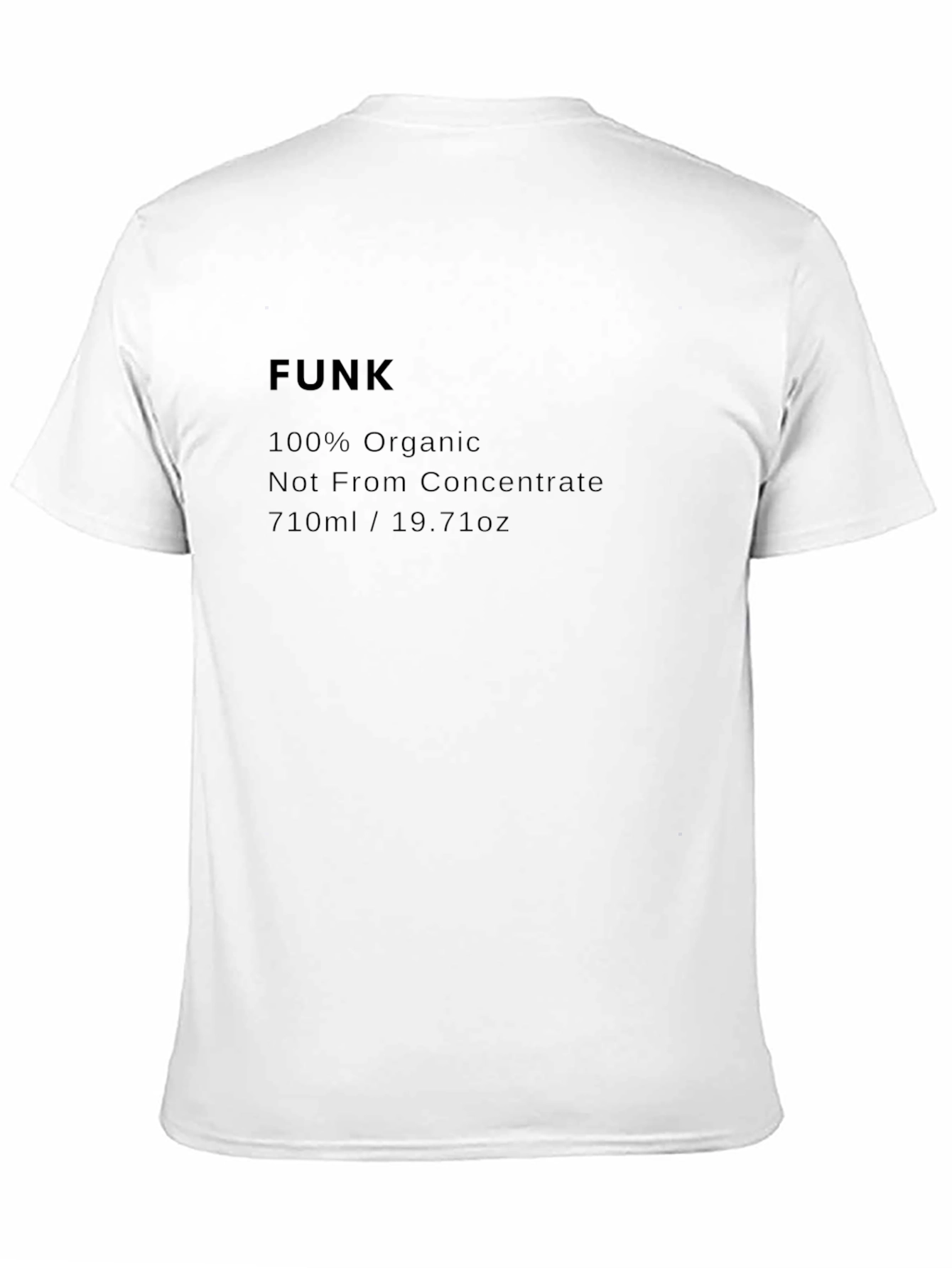 Black FUNK Organic T-Shirt - Premium Quality view 11