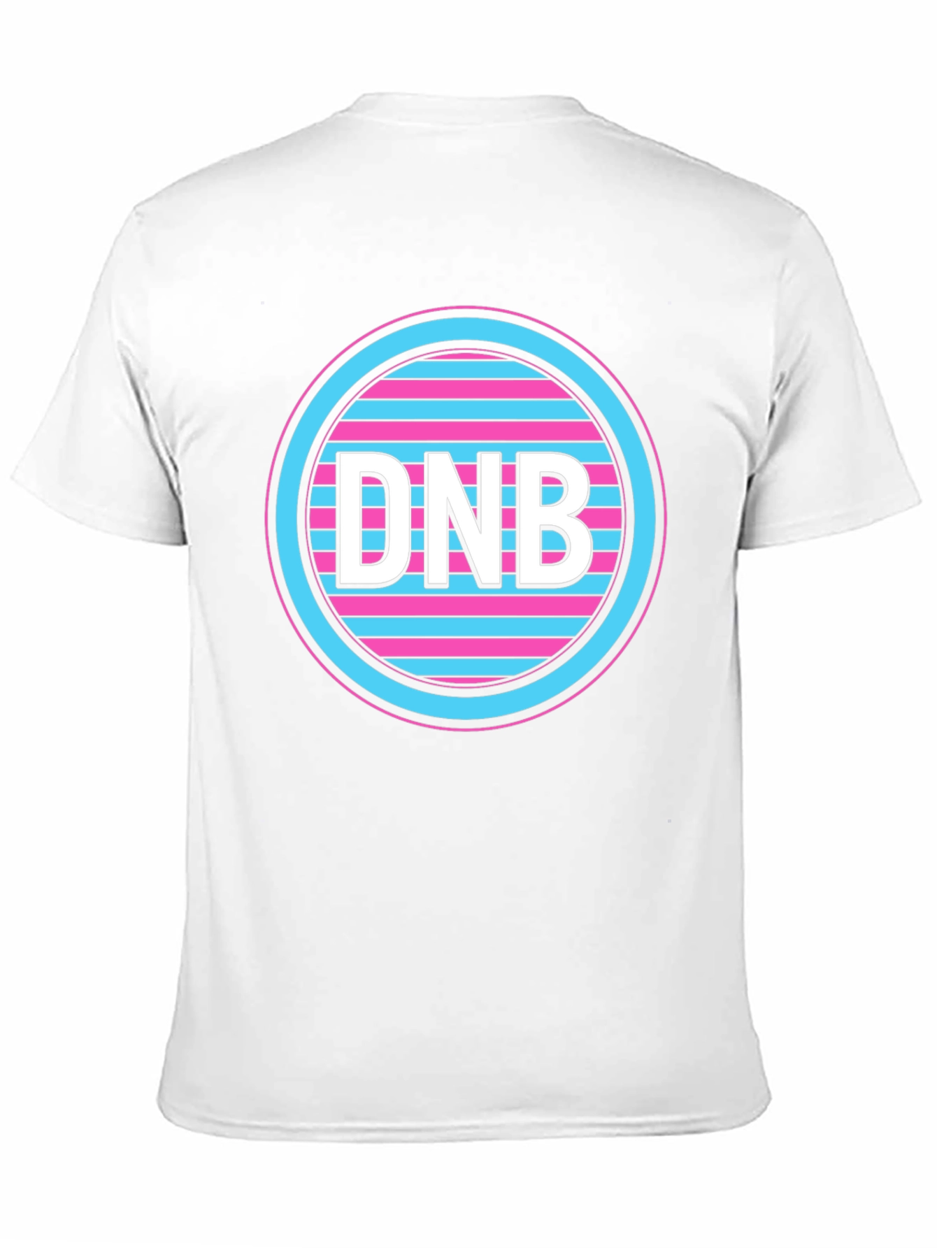 Black DNB Circle Graphic Tee - Black view 11