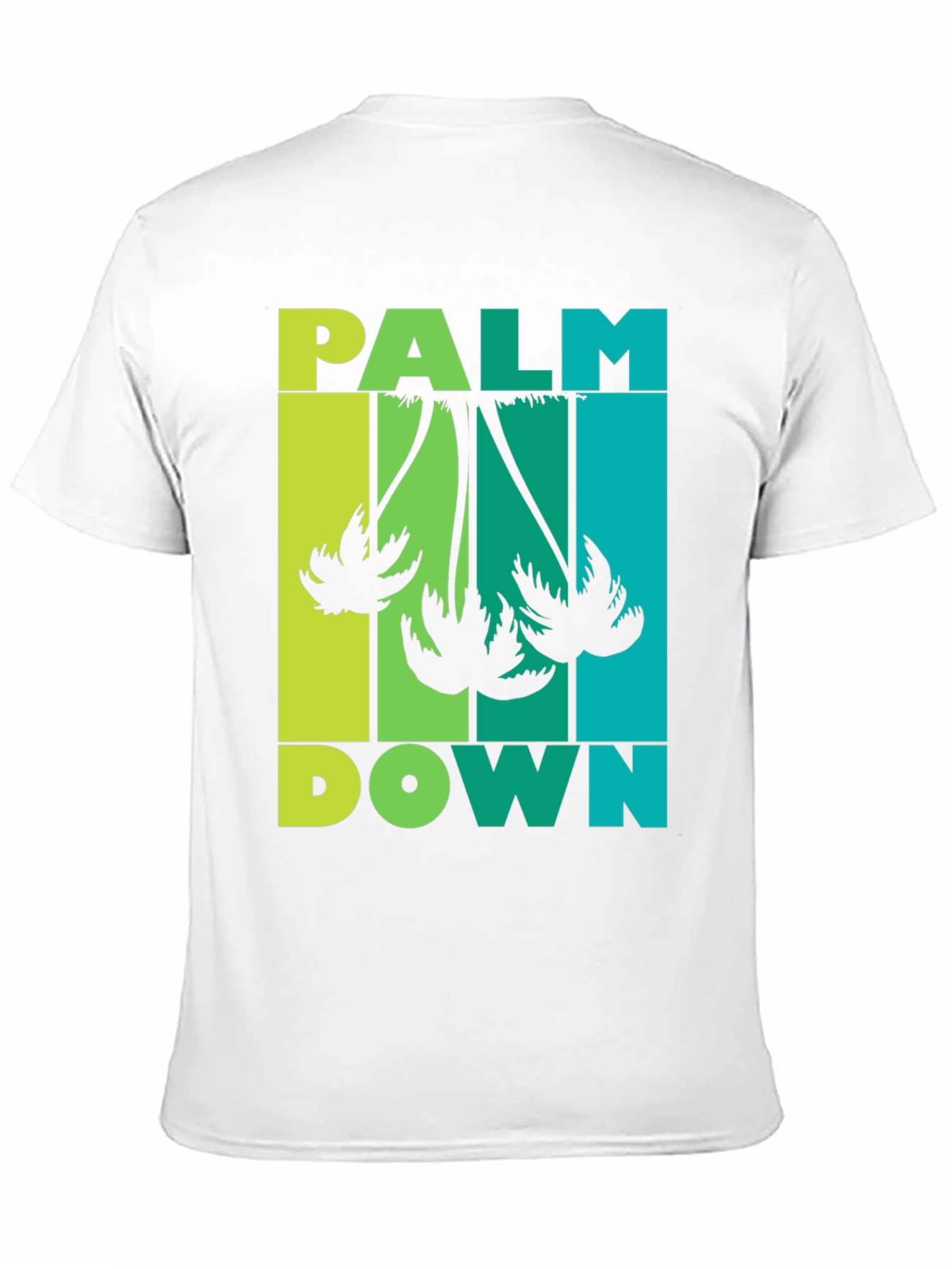 Black Palm Down Graphic Tee - Tropical Vibes view 11