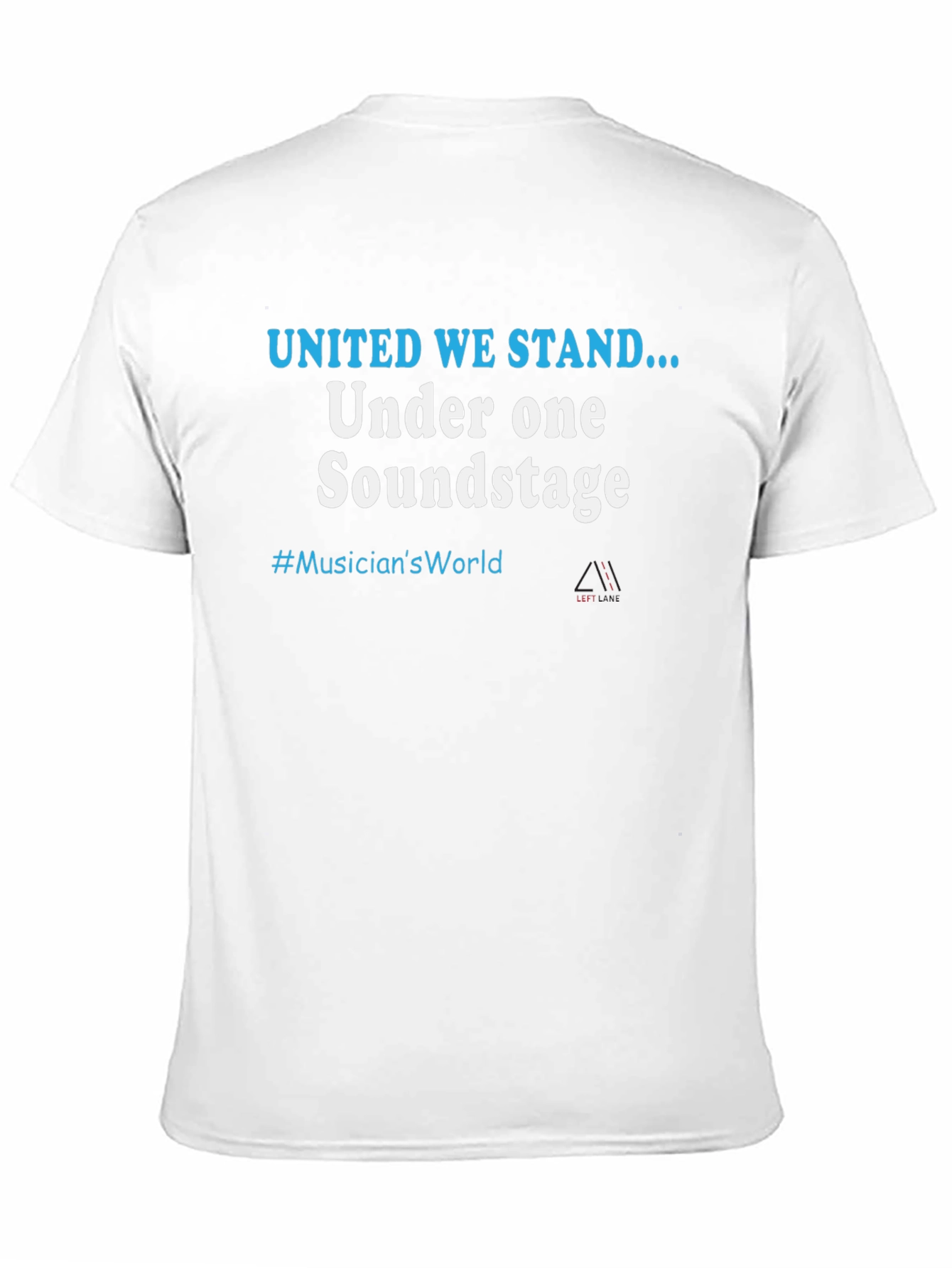 Black Musician's World T-Shirt - United We Stand view 11