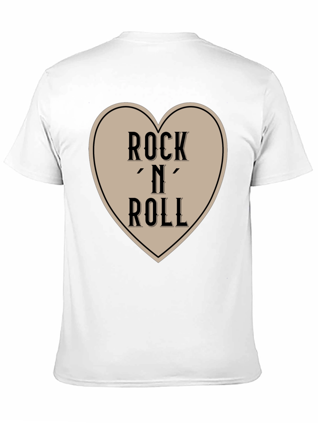 Black Rock 'N' Roll Heart Graphic Tee view 11