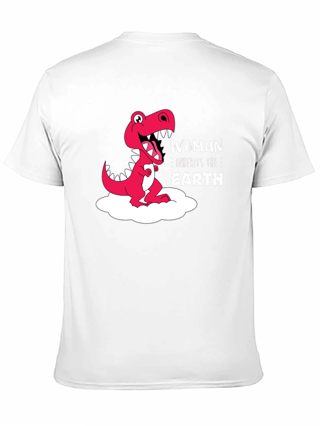 Black Woman Inherits the Earth Dinosaur Graphic Tee view 11