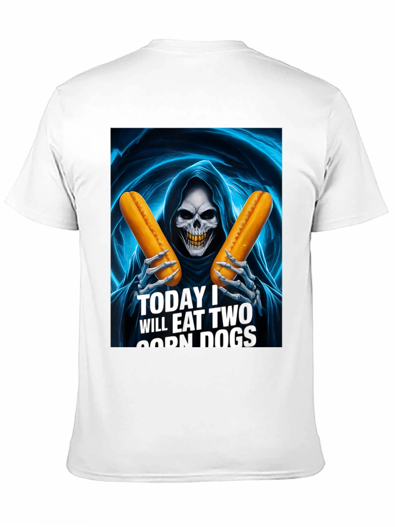 Black Corn Dog Reaper Graphic Tee view 11