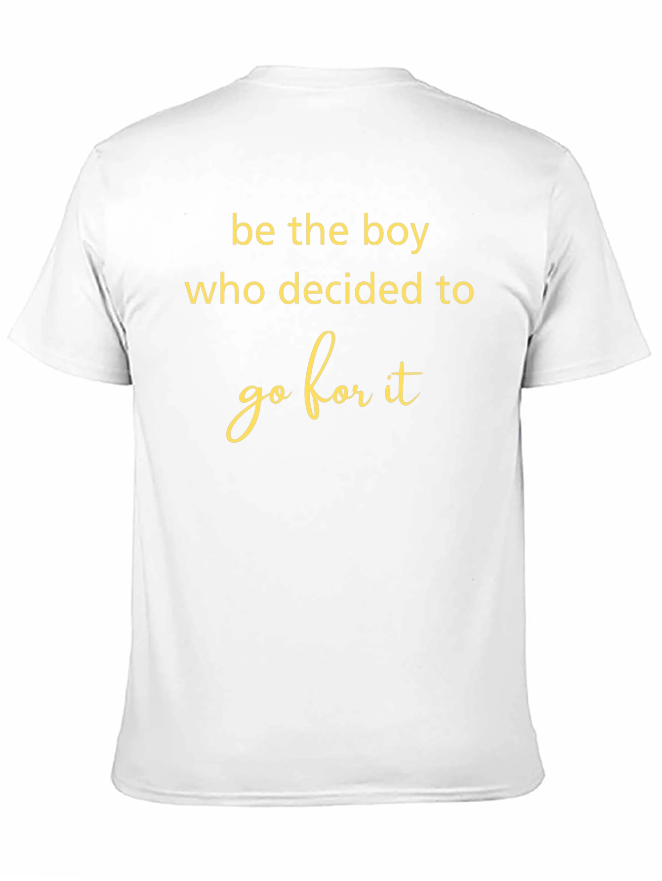 Black Be The Boy T-Shirt - Motivational Quote Tee view 11