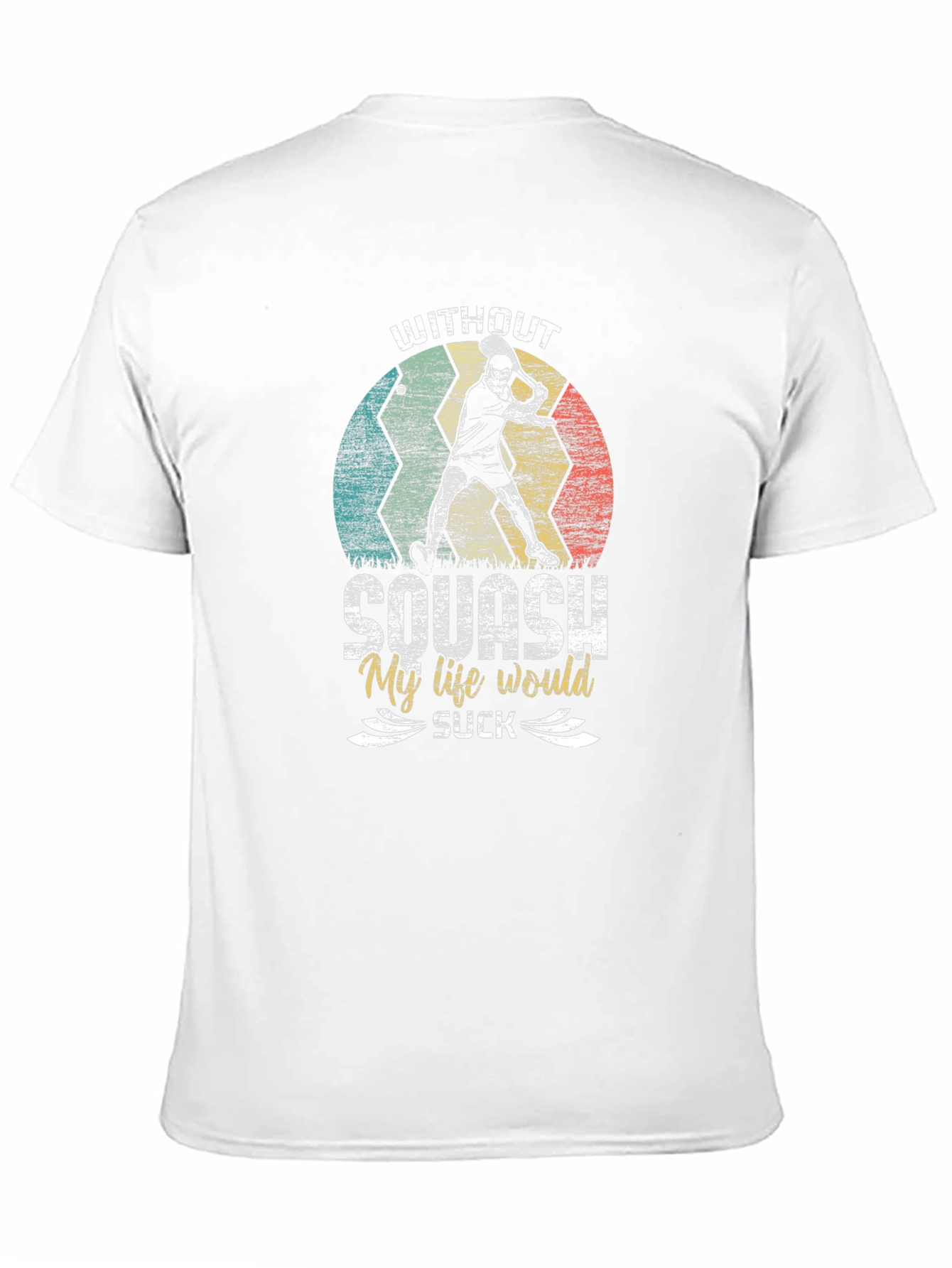 Black Squash Life T-Shirt view 11