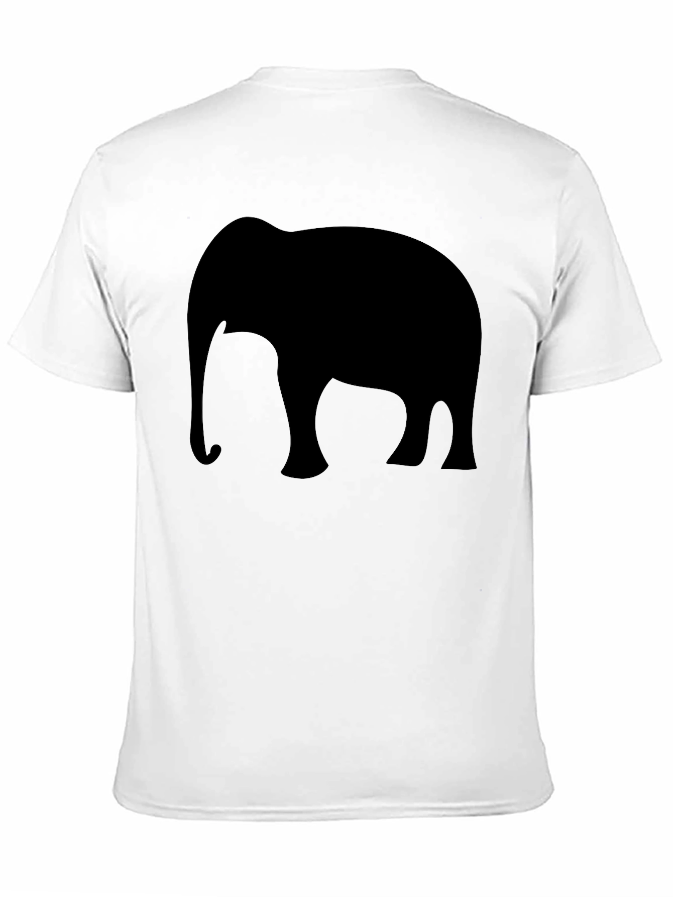 Black Black Elephant Graphic Tee - Men's Crew Neck view 11