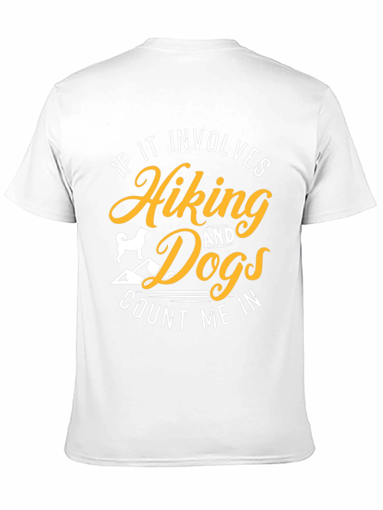 Black Hiking & Dogs T-Shirt - Count Me In view 11