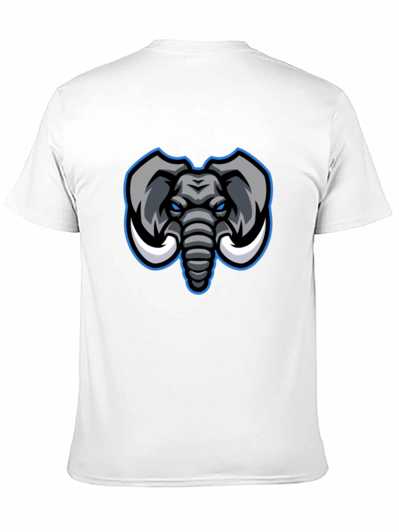 Black Elephant Graphic Black T-Shirt view 11