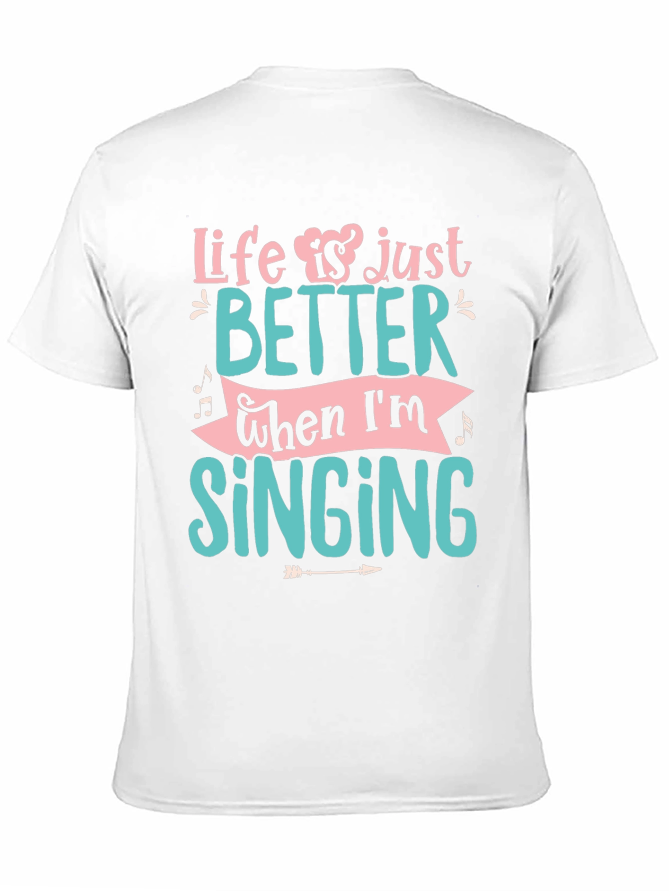 Black Life is Just Better When I'm Singing T-Shirt view 11