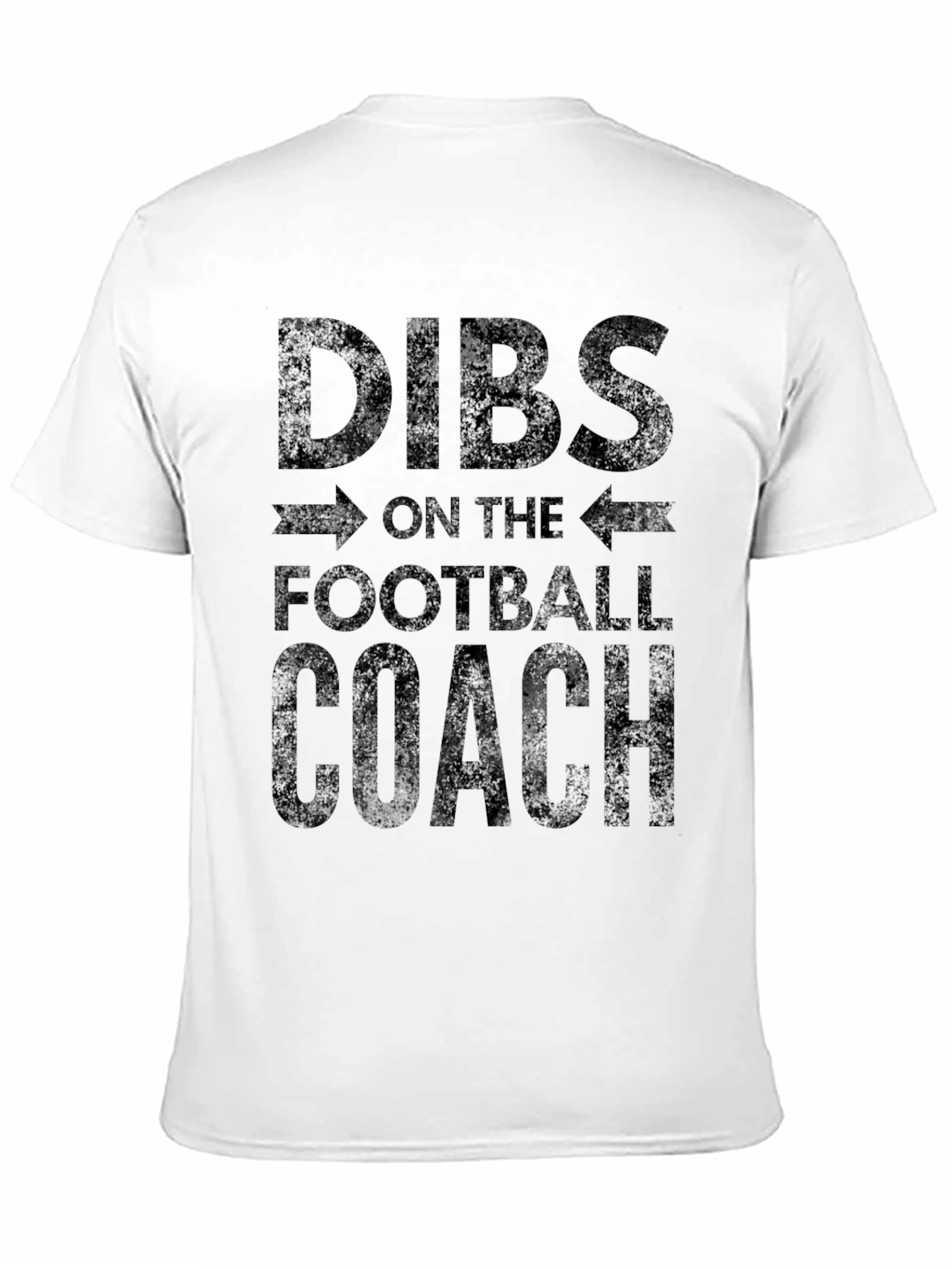 Black Dibs on the Football Coach Graphic Tee view 11