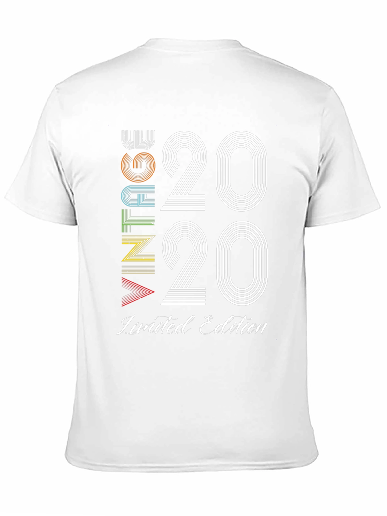Black Vintage 2020 Limited Edition Black T-Shirt view 11