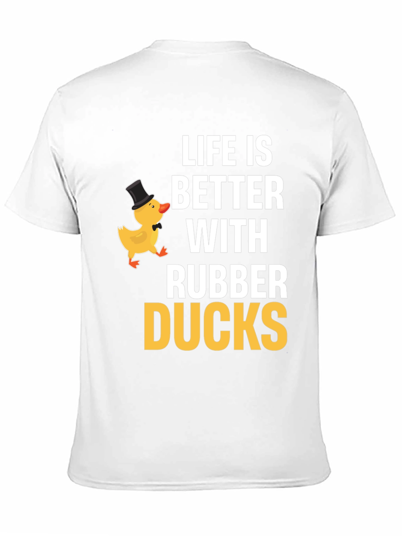 Black Life is Better With Rubber Ducks - Graphic T-Shirt view 11