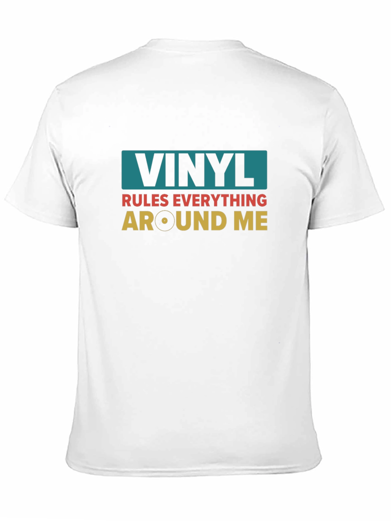 Black Vinyl Rules Everything Around Me T-Shirt view 11