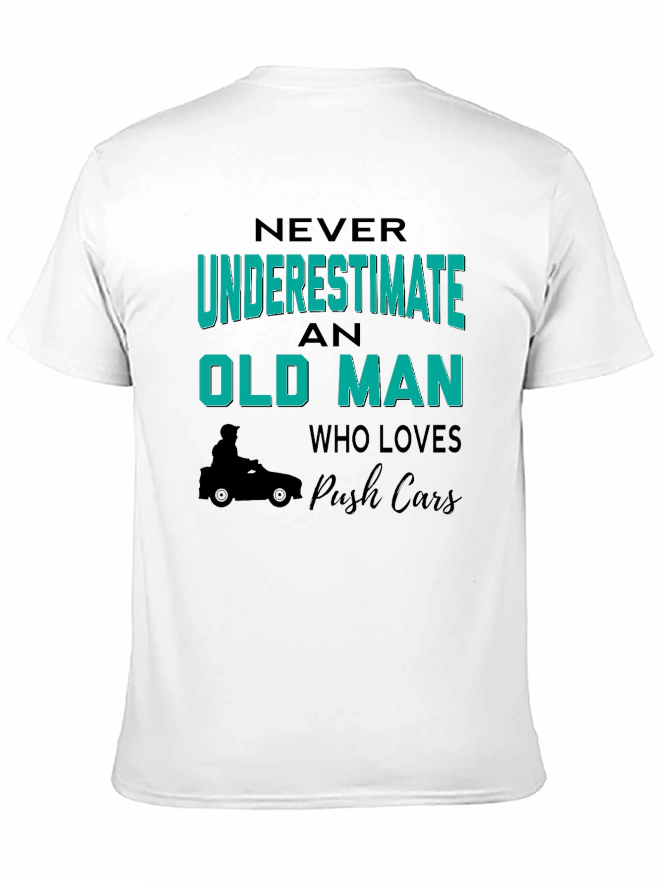 Black Never Underestimate Tee view 11