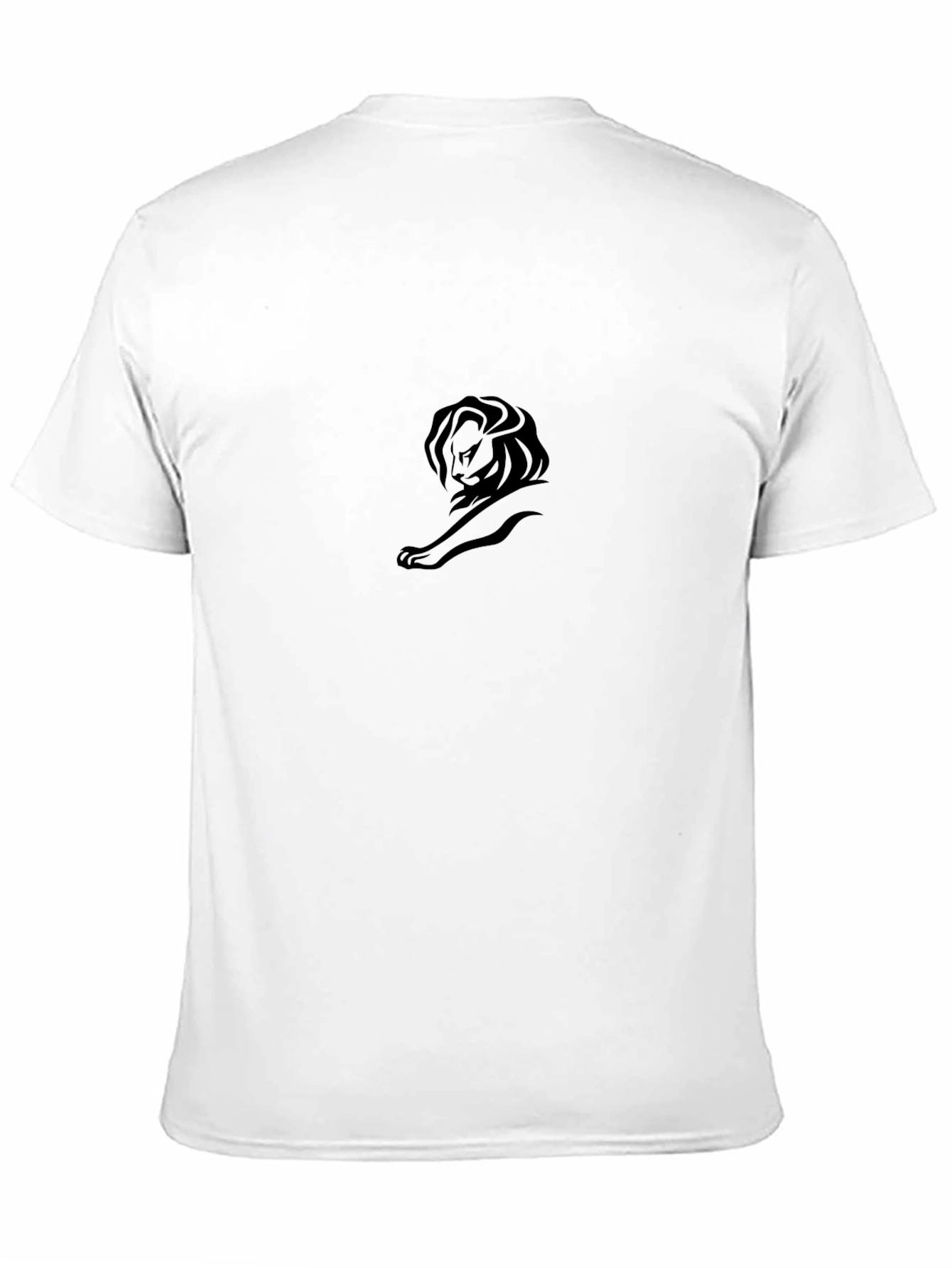 Black Black Lion Graphic Tee - Men's Crew Neck view 11