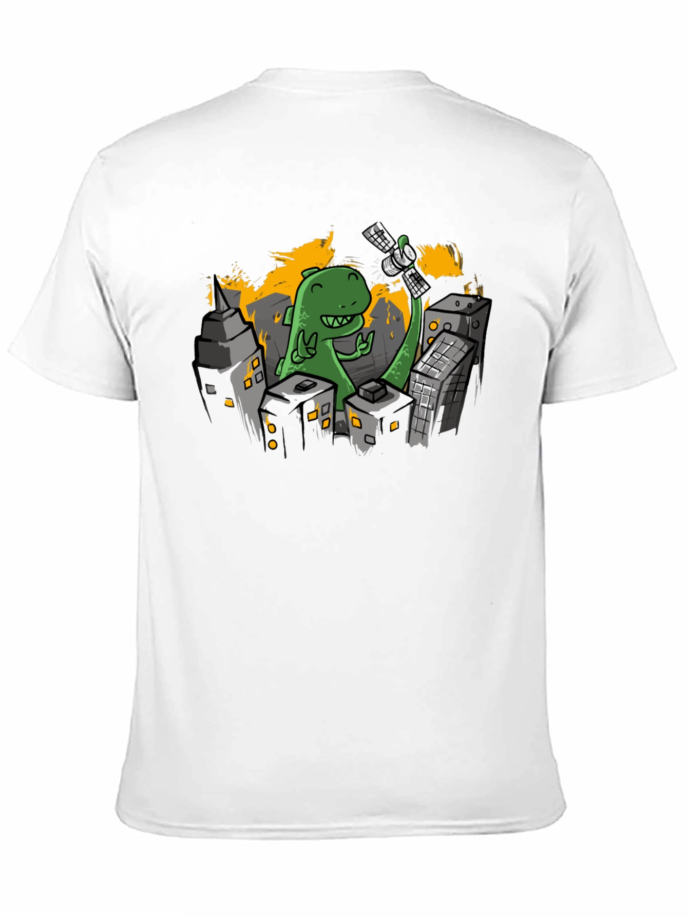 Black Godzilla T-Shirt view 11