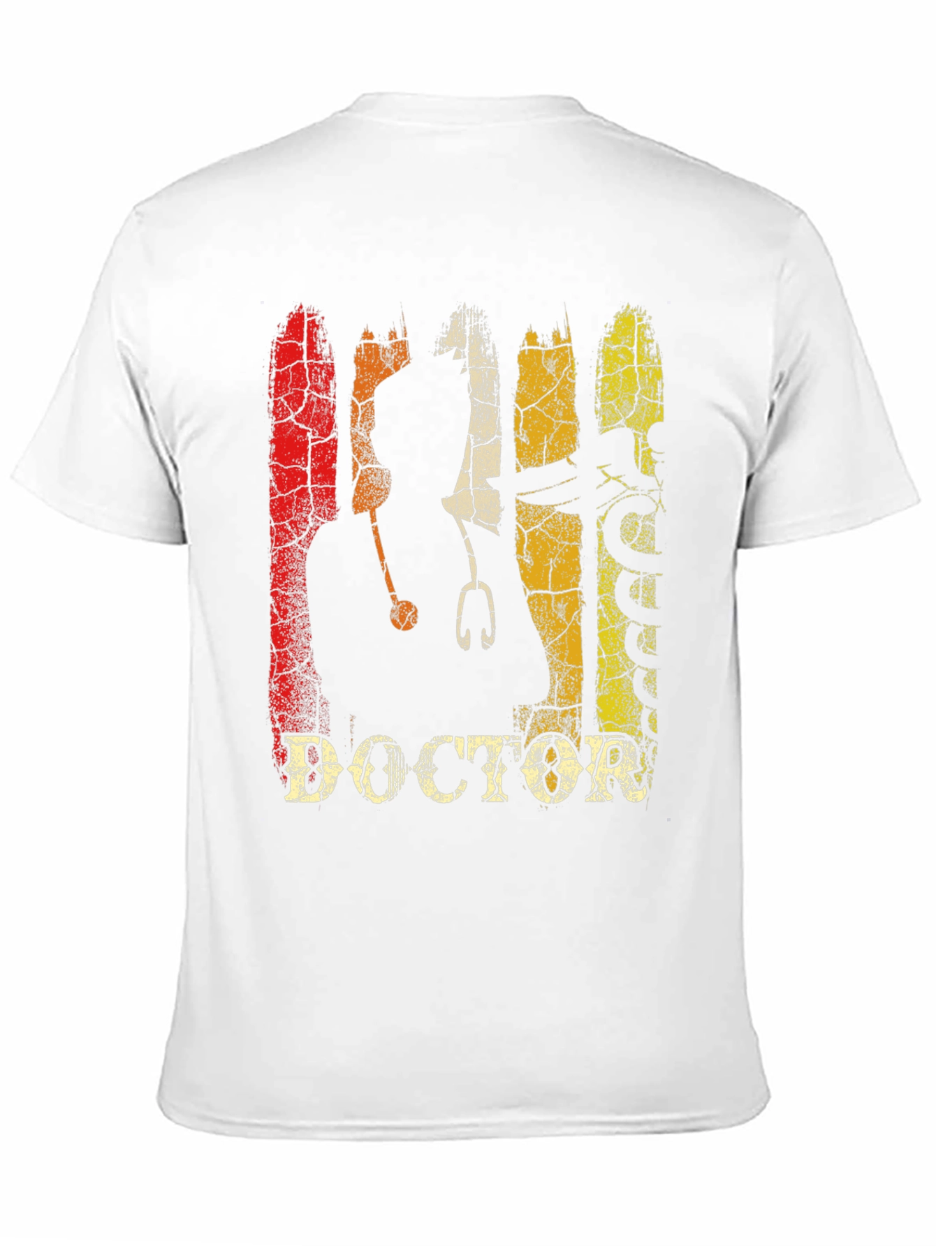 Black Vintage Doctor Graphic T-Shirt - Medical Professional Apparel view 11