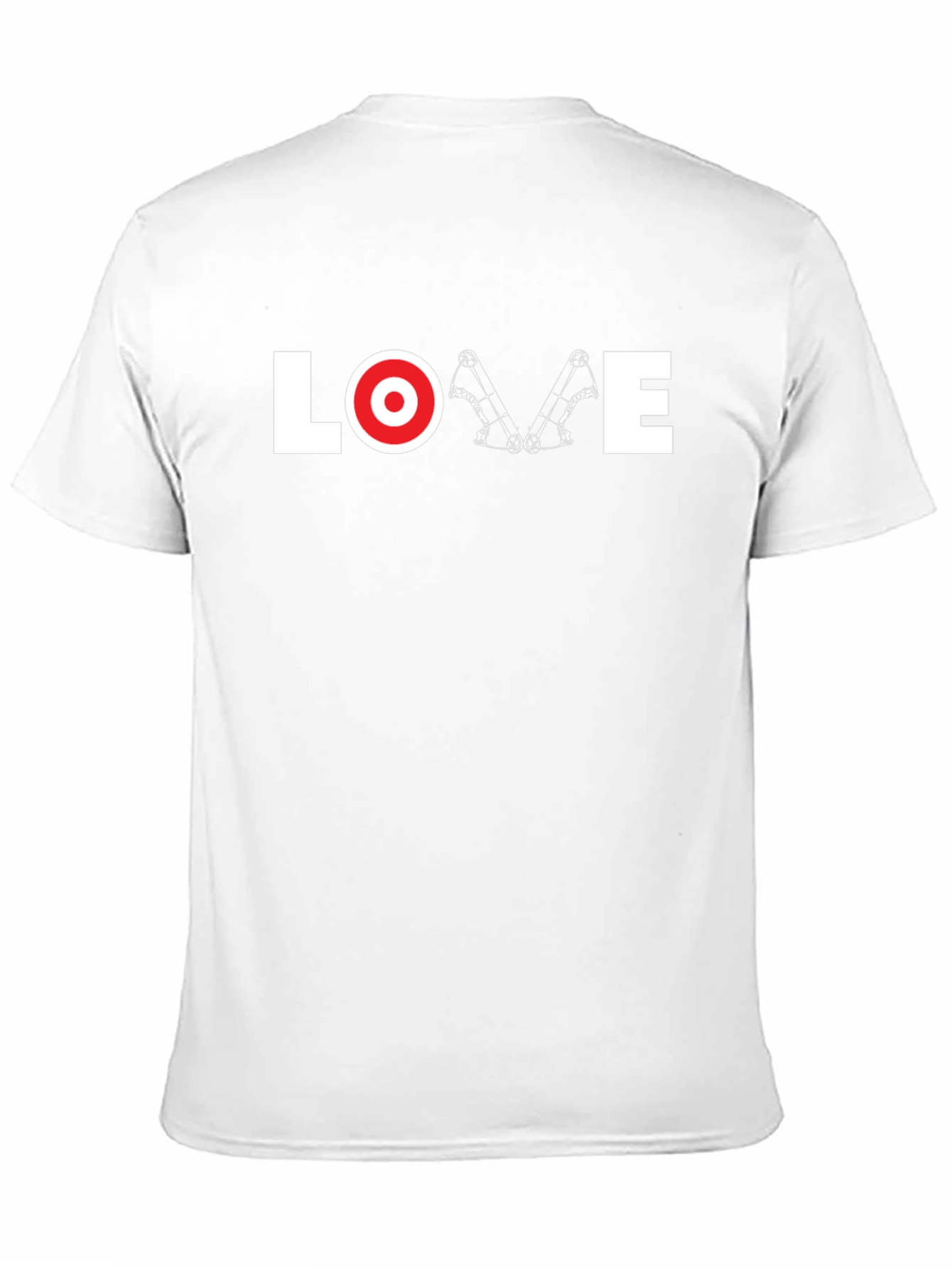 Black Love Archery T-Shirt - Black Graphic Tee view 11
