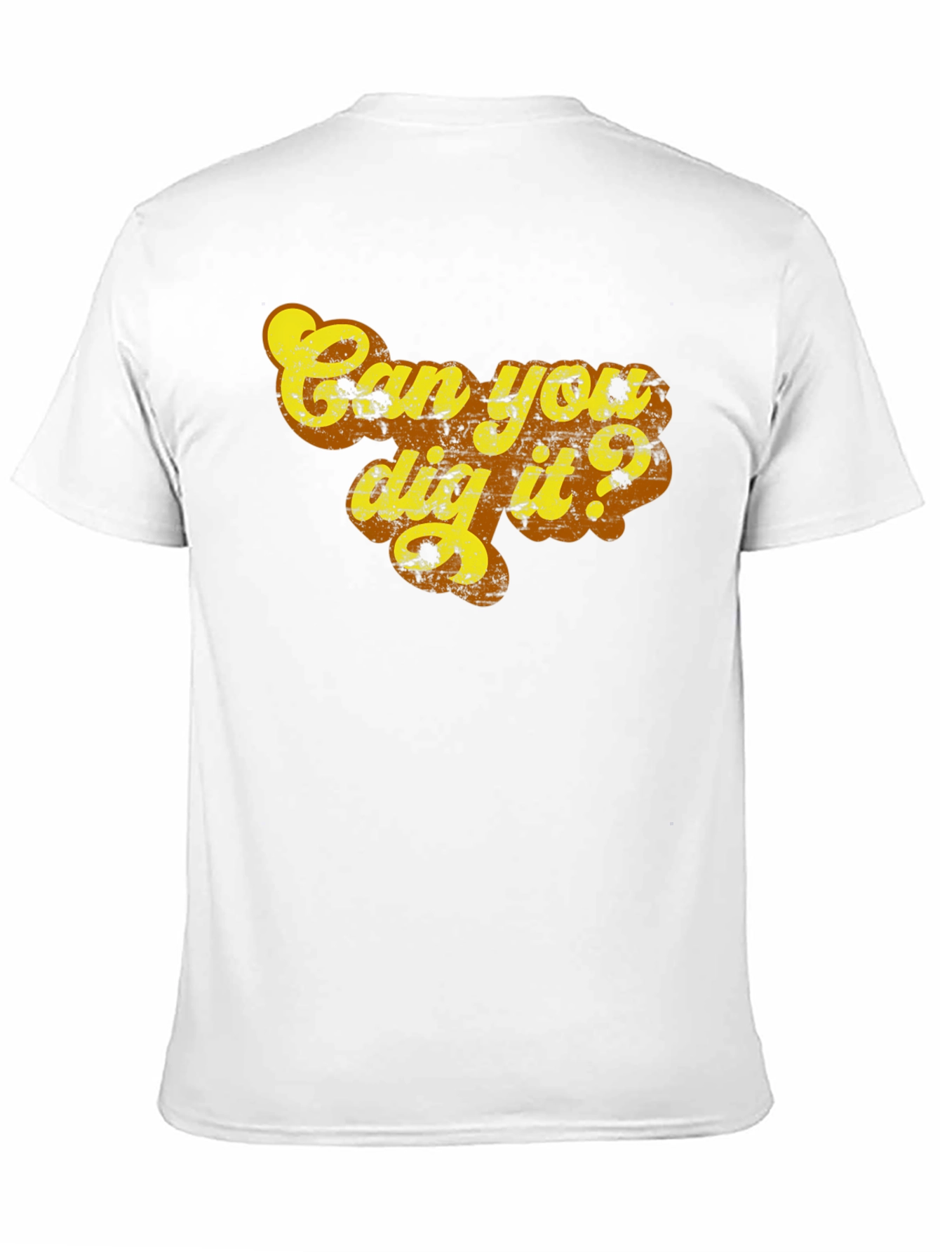 Black Can You Dig It? Graphic Tee view 11