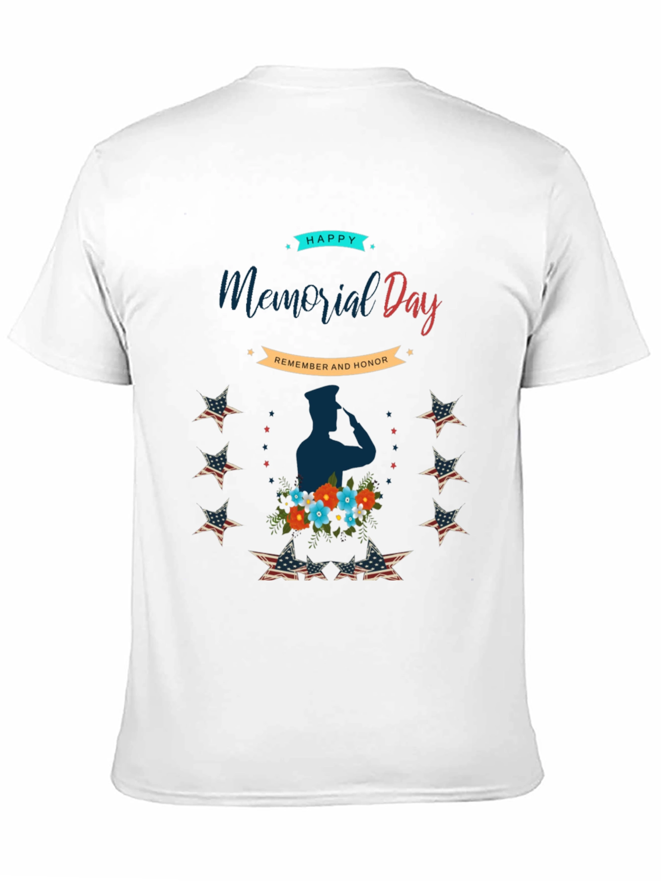 Memorial Day T-Shirt - Remember and Honor - 11
