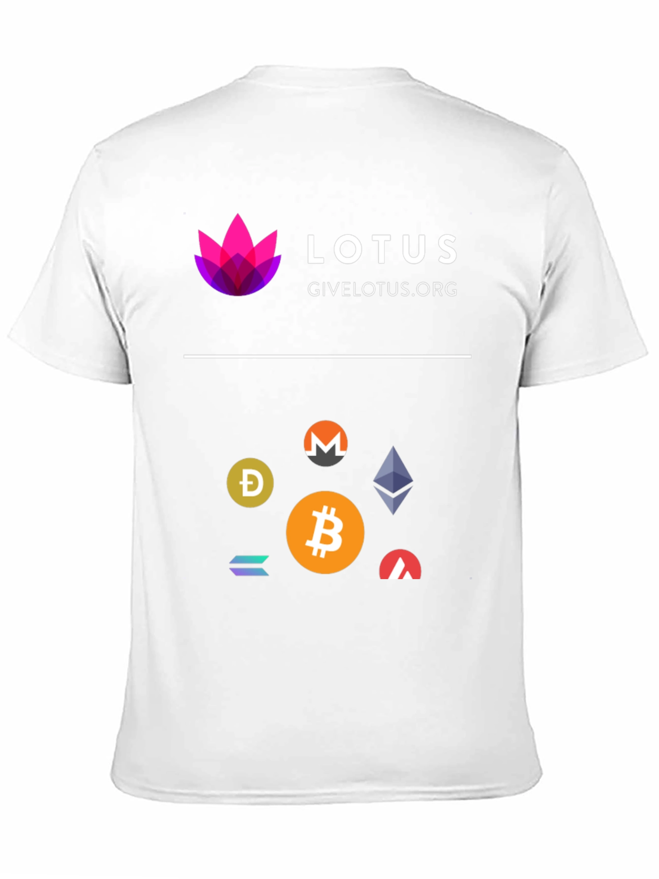 Black Lotus Cryptocurrency T-Shirt - Black Cotton Blend view 11