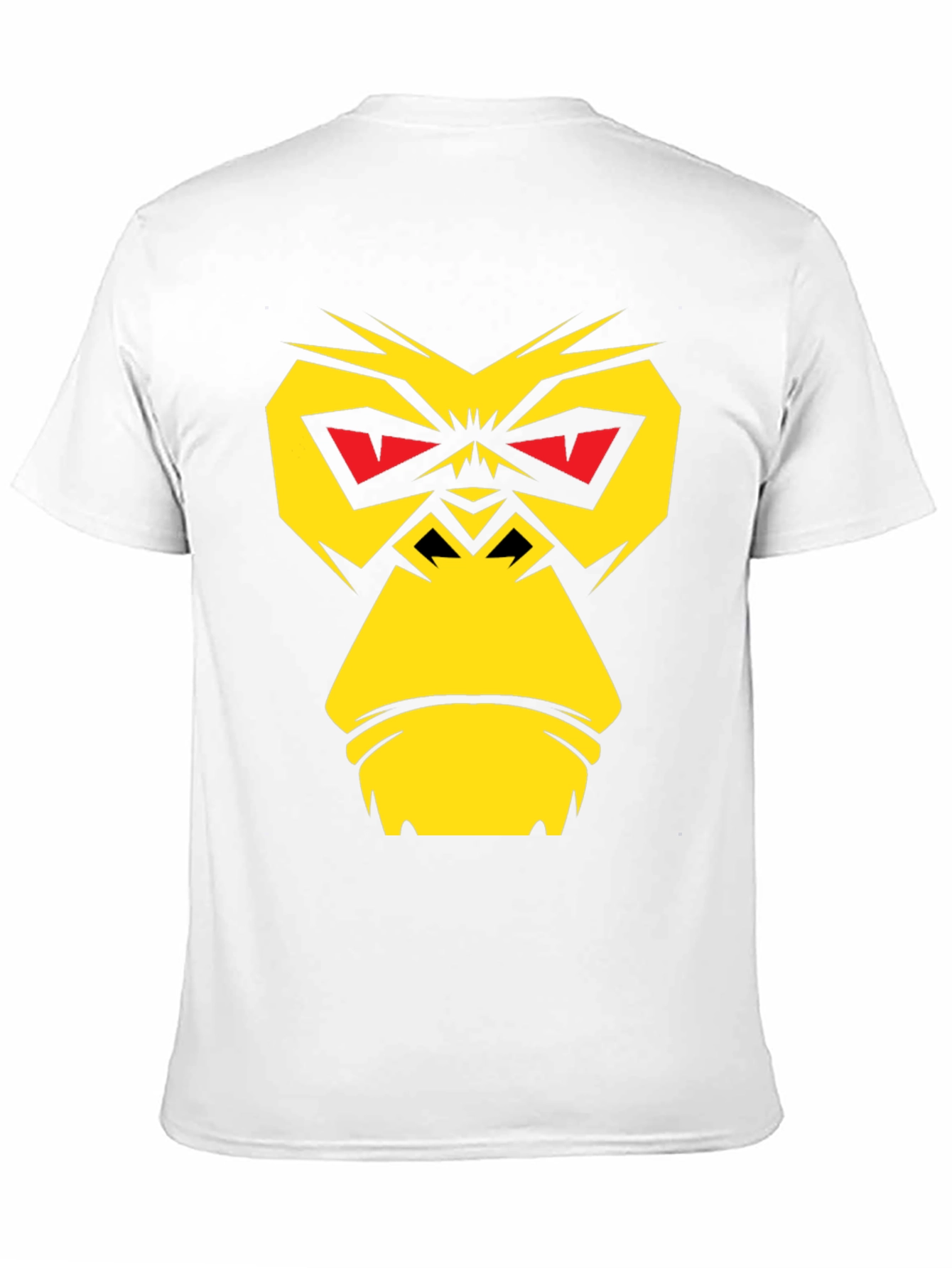 Black Bold Gorilla Graphic Tee - Black Cotton Blend view 11