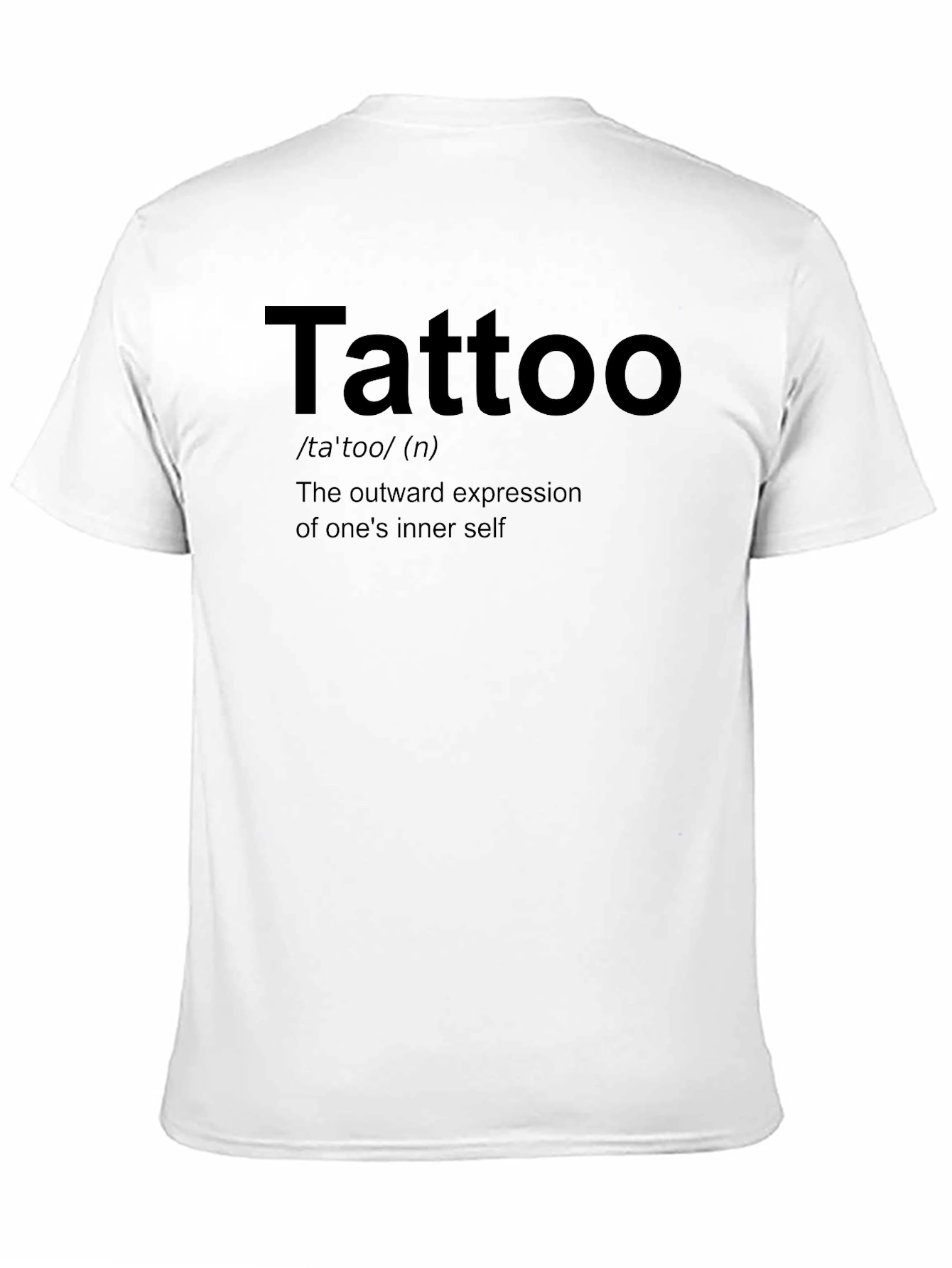 Black Tattoo Definition Black T-Shirt - Express Yourself! view 11