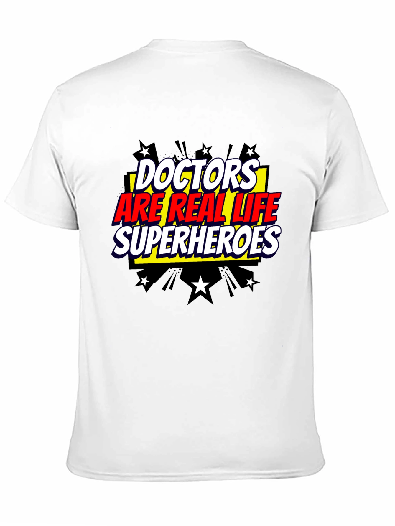 Black Doctors Are Real Life Superheroes T-Shirt view 11